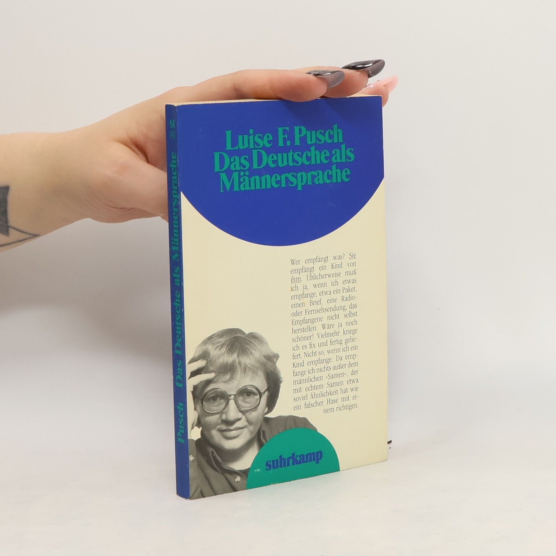 Luise F. Pusch Das Deutsche als Männersprache