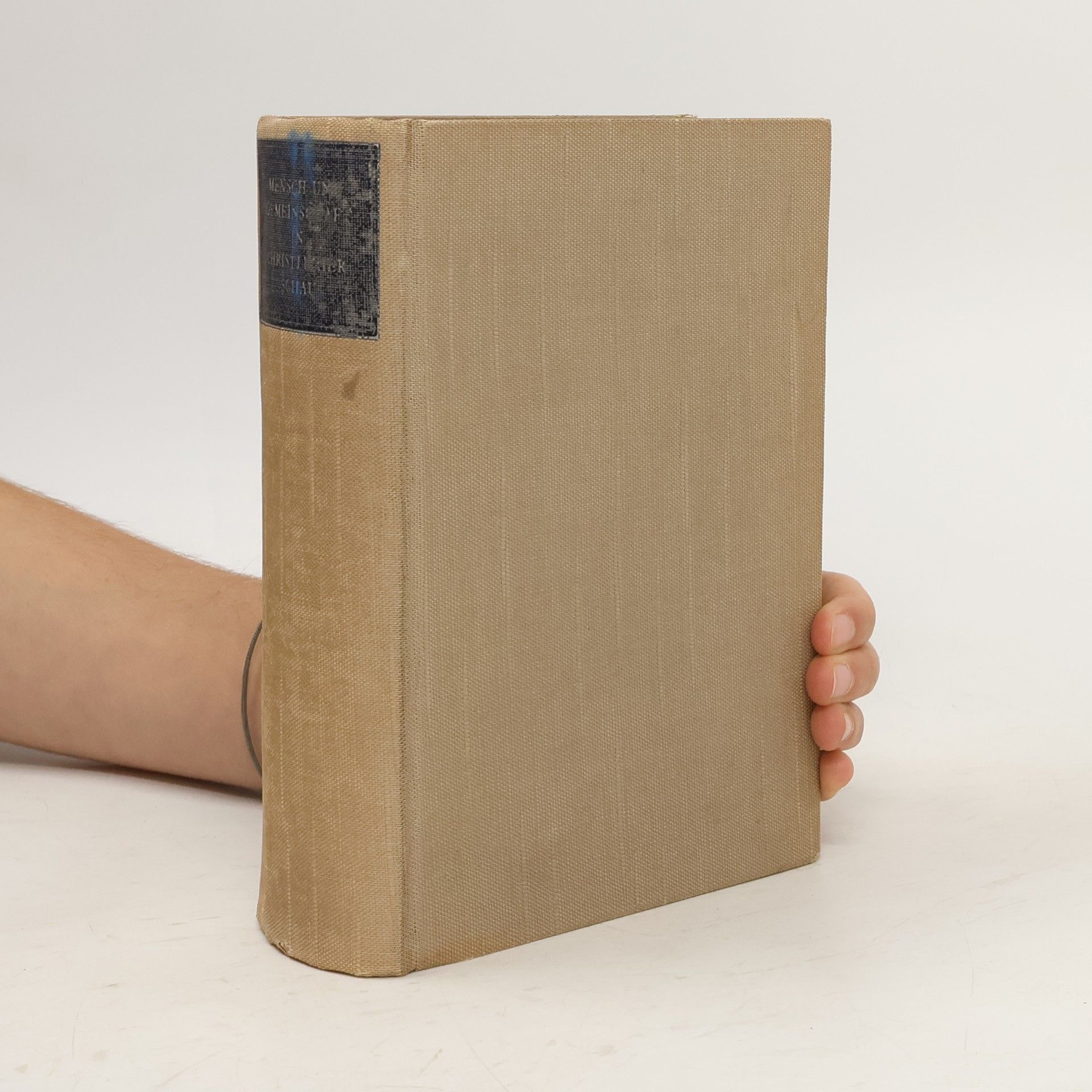 Emil Marmy Mensch und Gemeinschaft in christlicher Schau