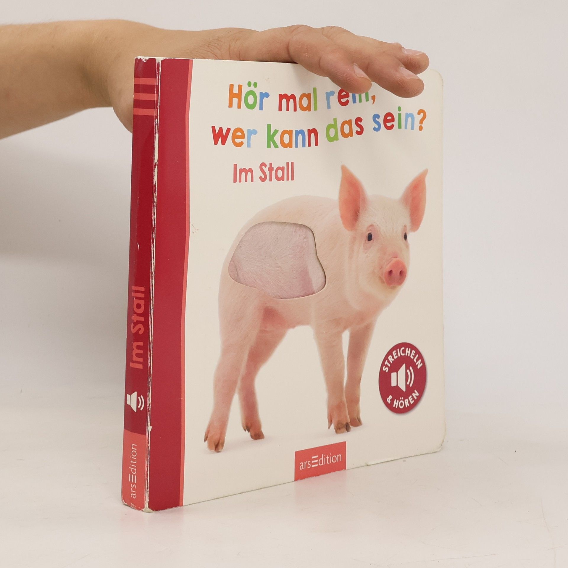 unbekannt Hör mal rein, wer kann das sein? - Im Stall