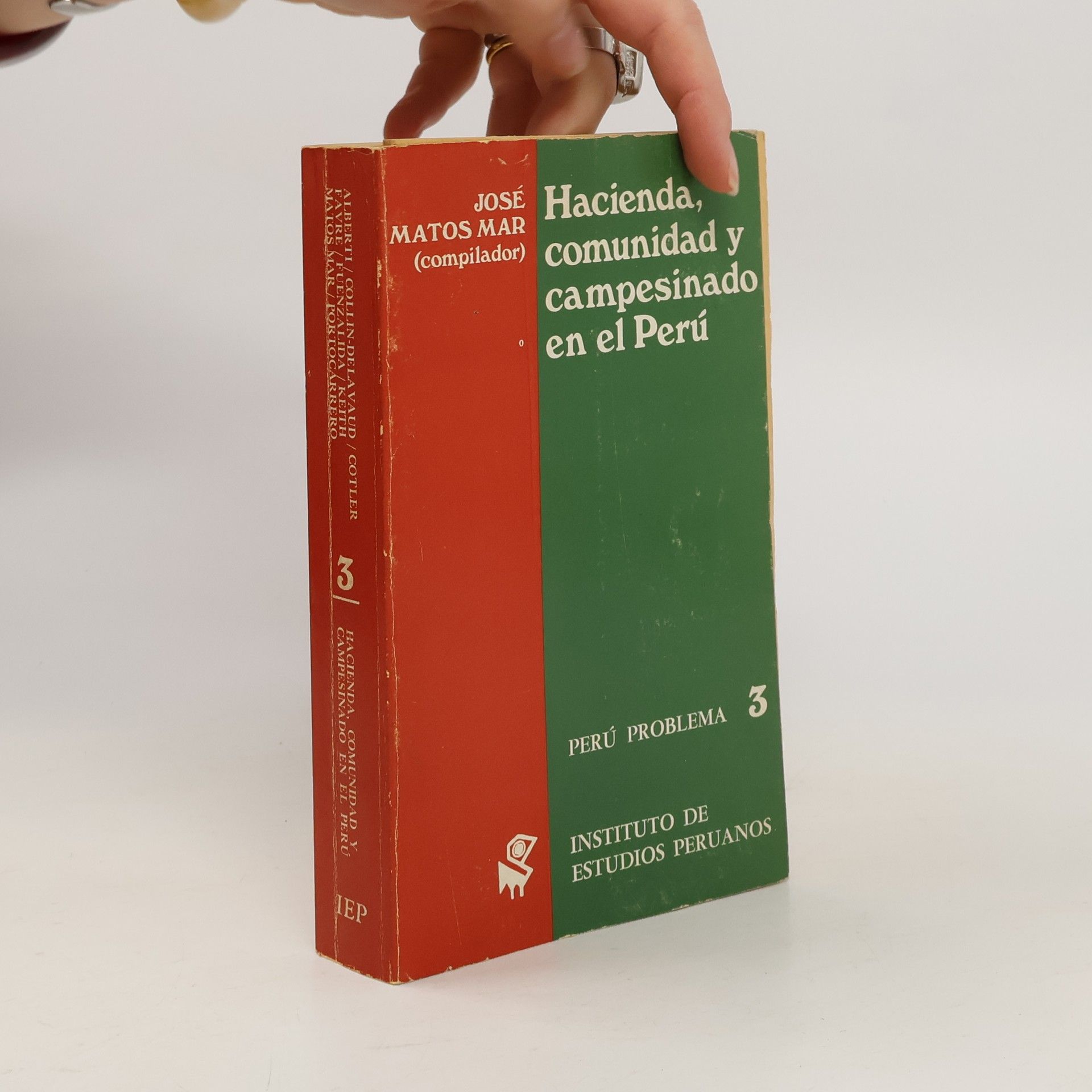 José Matos Mar Hacienda, comunidad y campesinado en el Perú