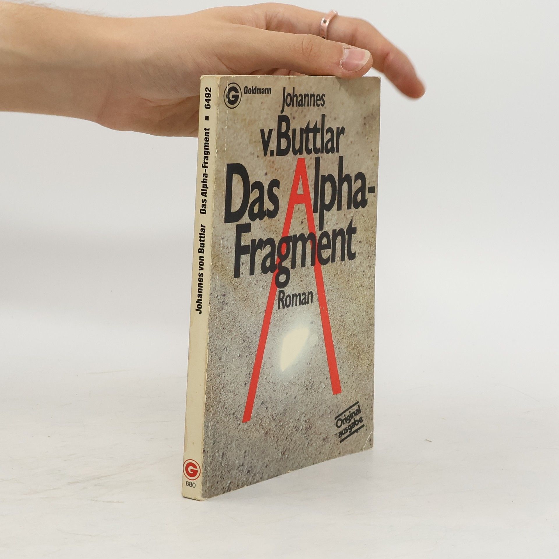 Johannes von Buttlar Das Alpha-Fragment
