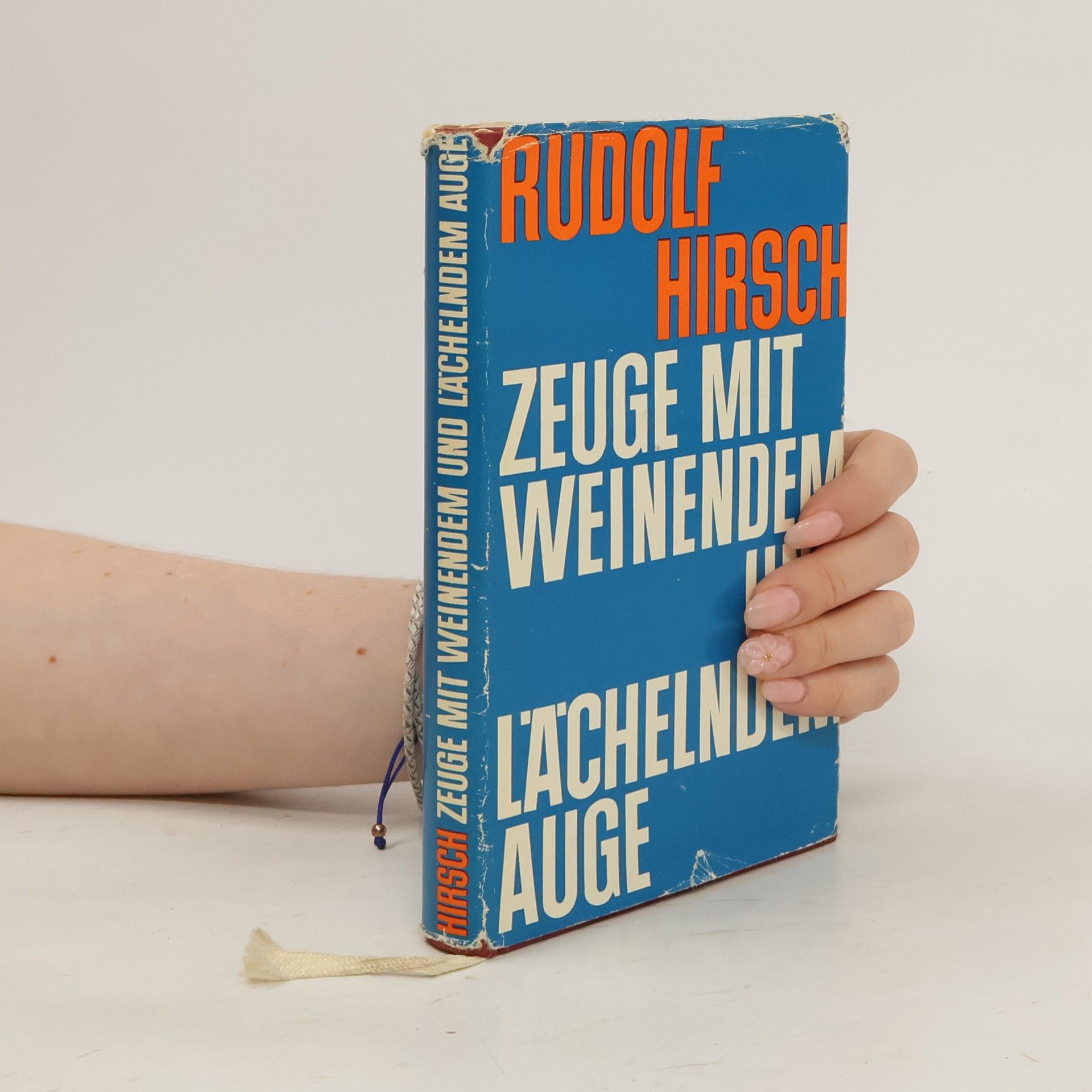 Rudolf Hirsch Zeuge mit weinendem und lächelndem Auge