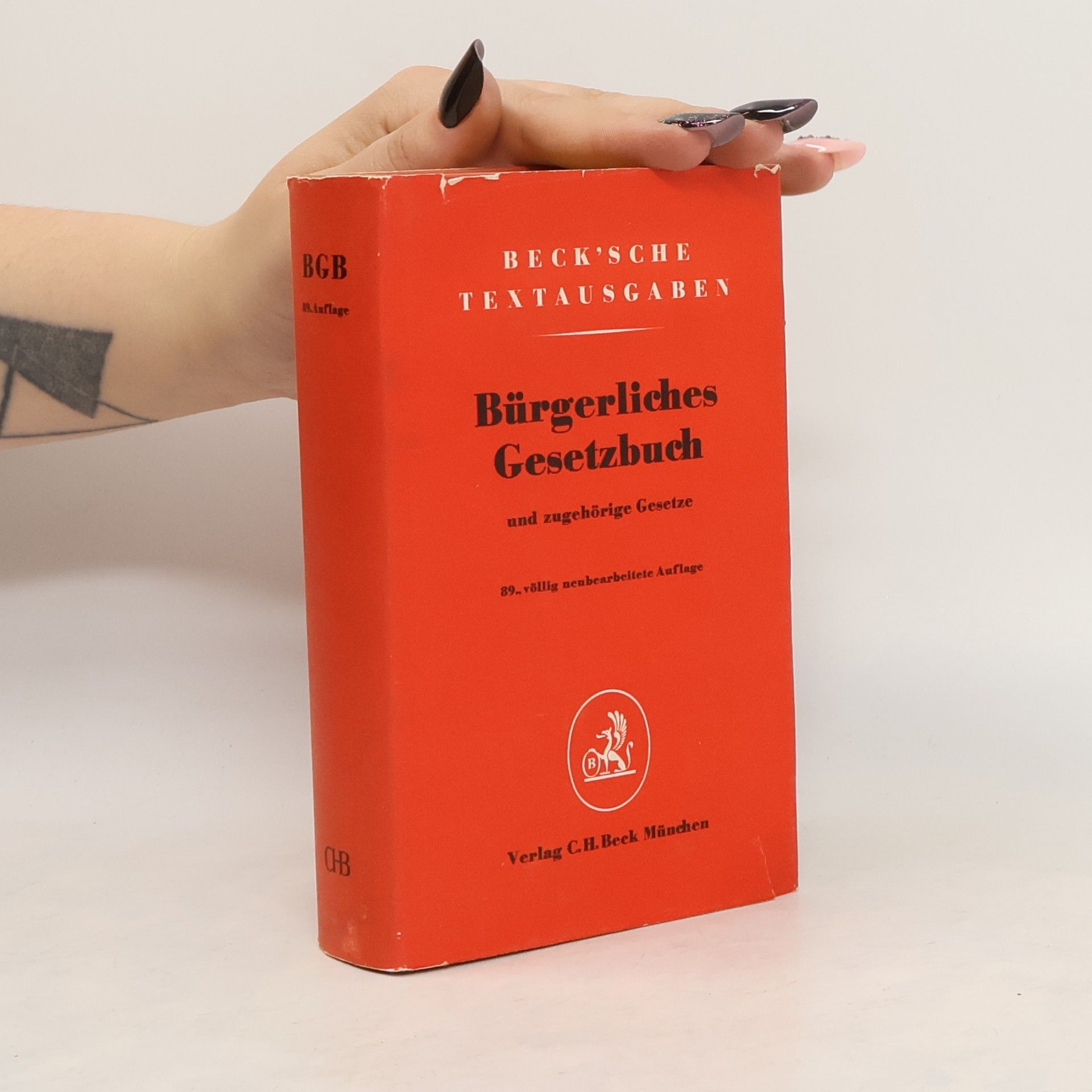 Autorenkollektiv Bürgerliches Gesetzbuch und zugehörige Gesetze