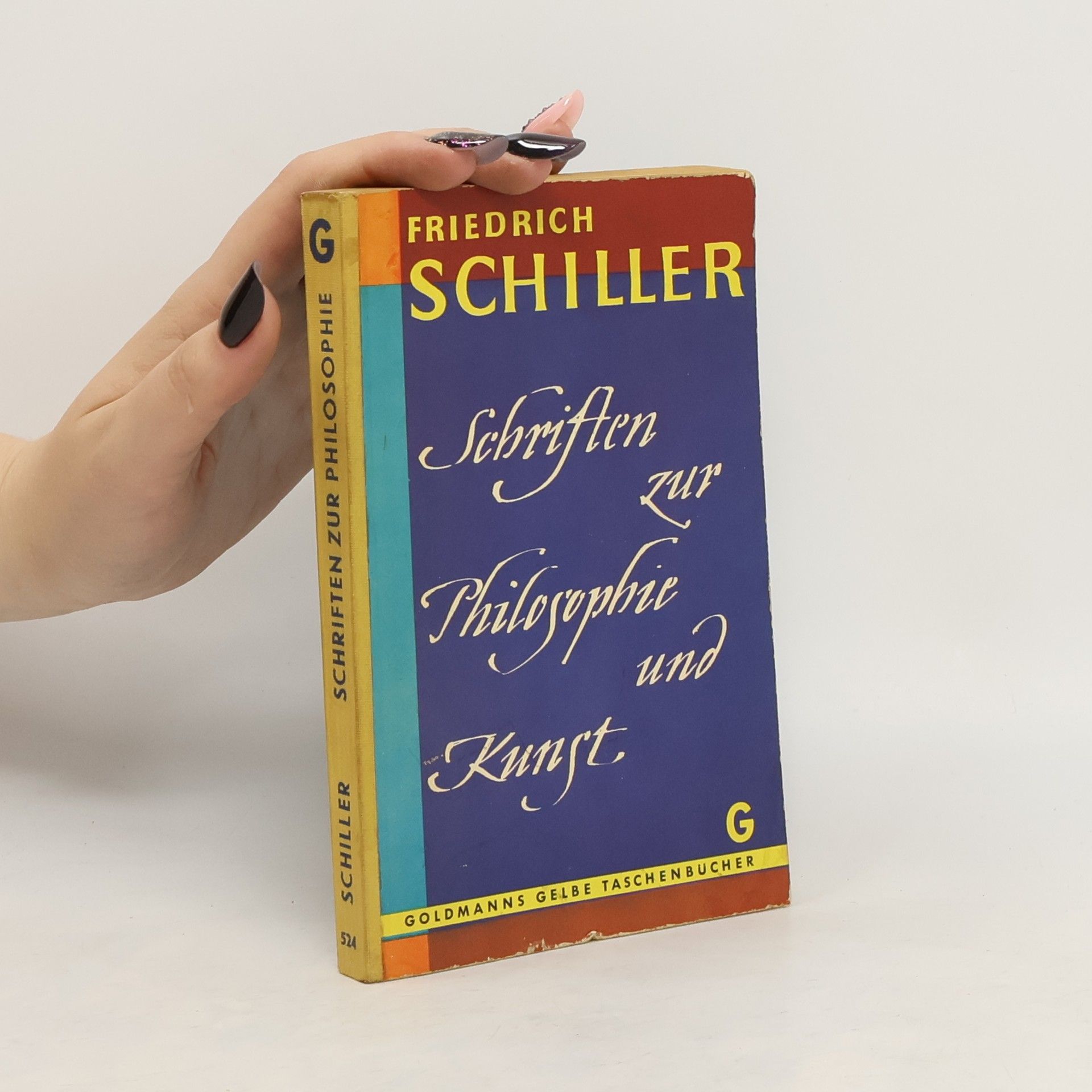 Friedrich Schiller Schriften zur Philosophie und Kunst