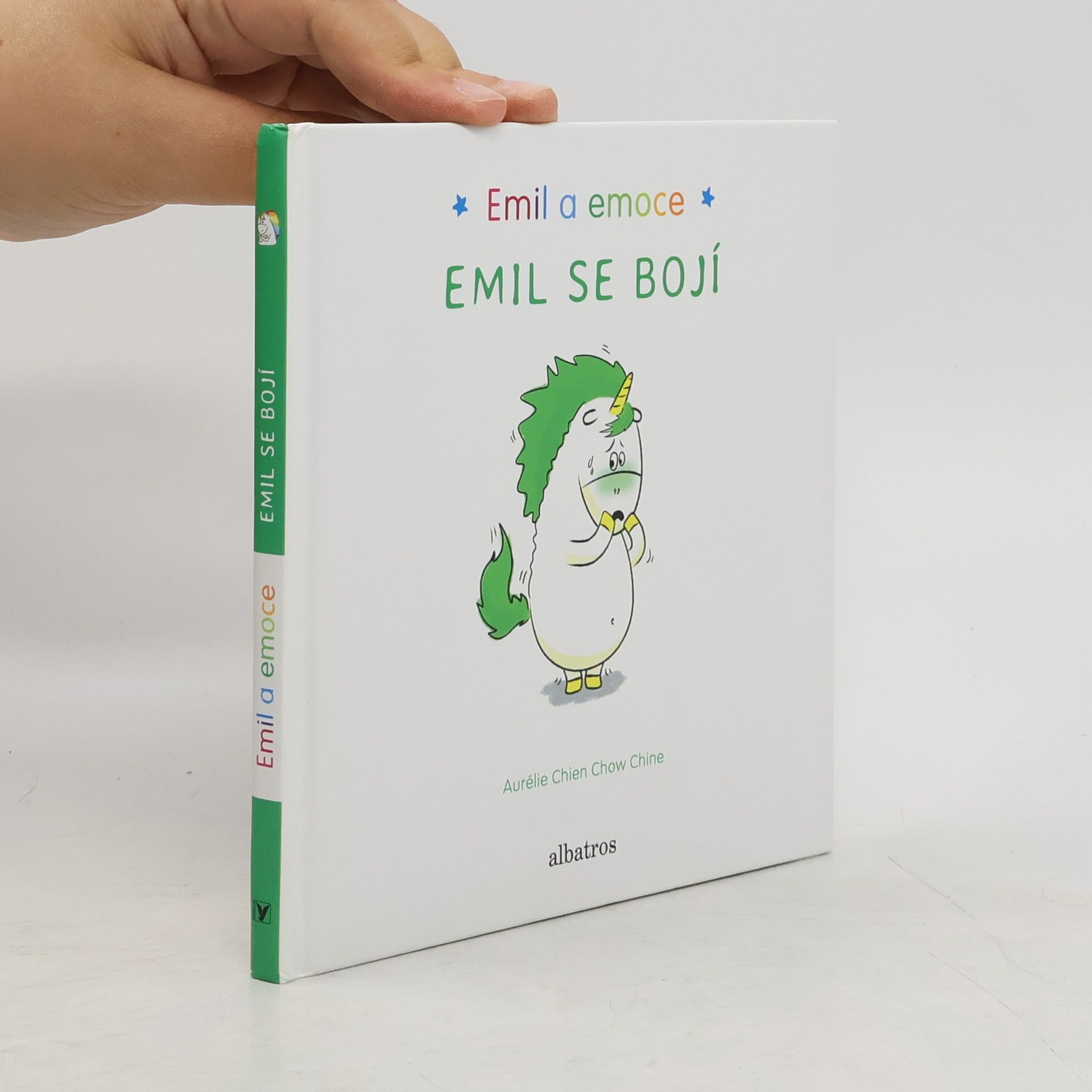 Aurélie Chien Chow Chine Emil se bojí
