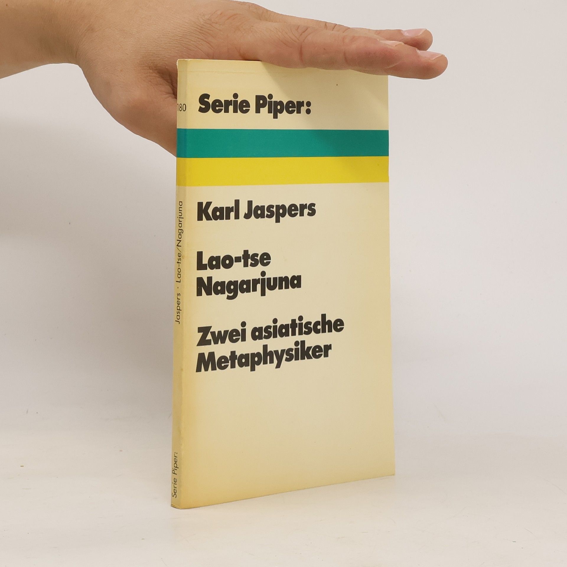 Karl Jaspers Lao-tse, Nagarjuna