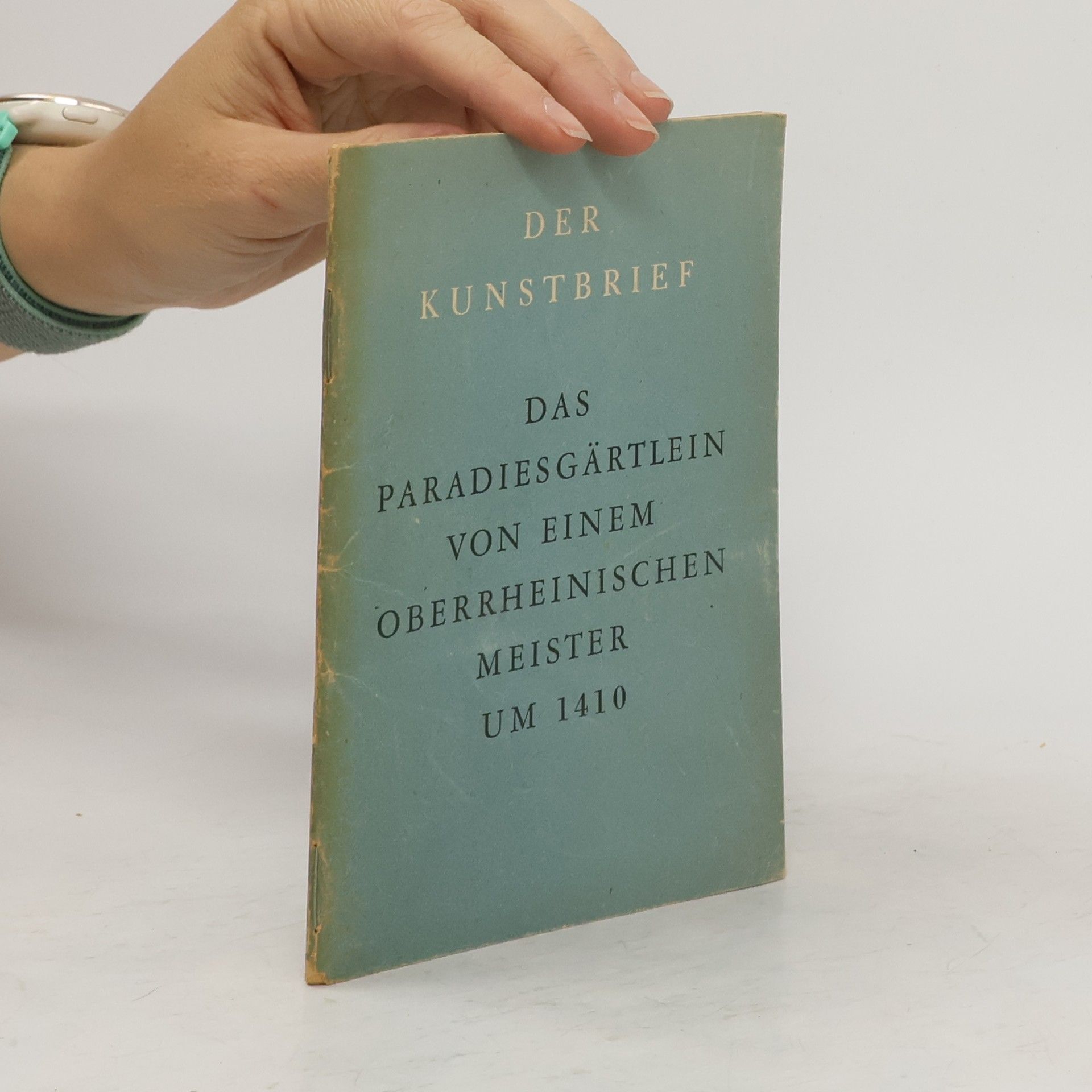 kolektiv Das Paradiesgärtlein von einem oberrheinischen Meister um 1410