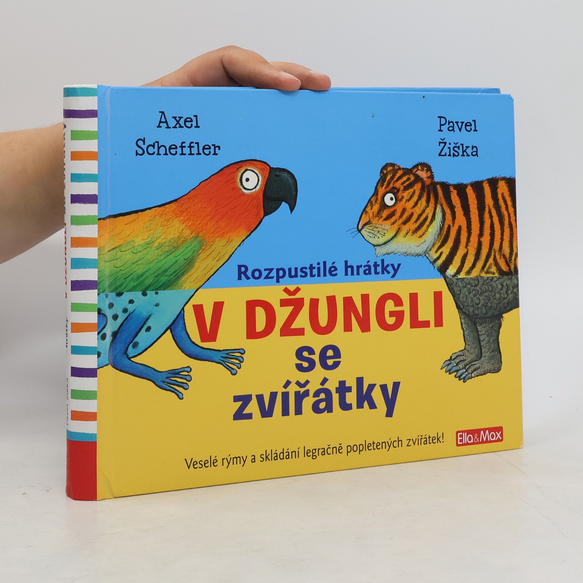 Axel Scheffler Rozpustilé hrátky - V džungli se zvířátky