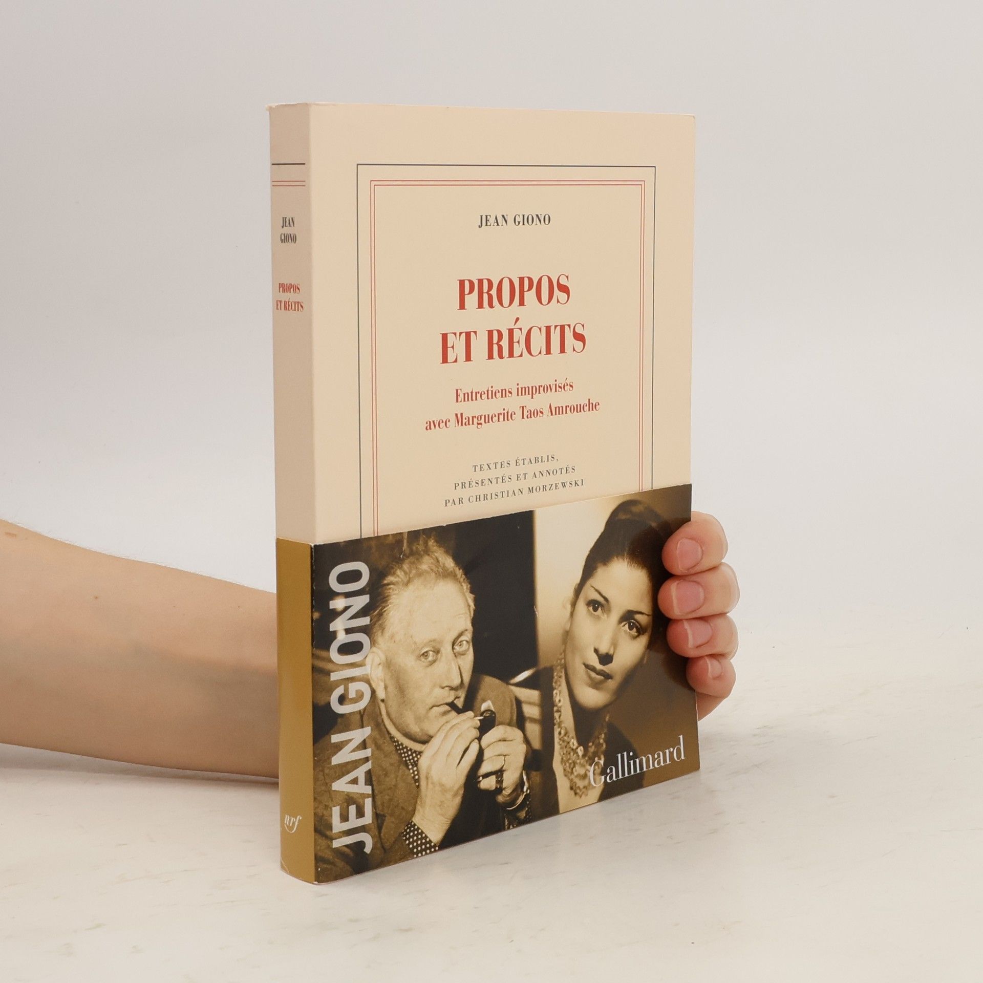Jean Giono Propos et récits