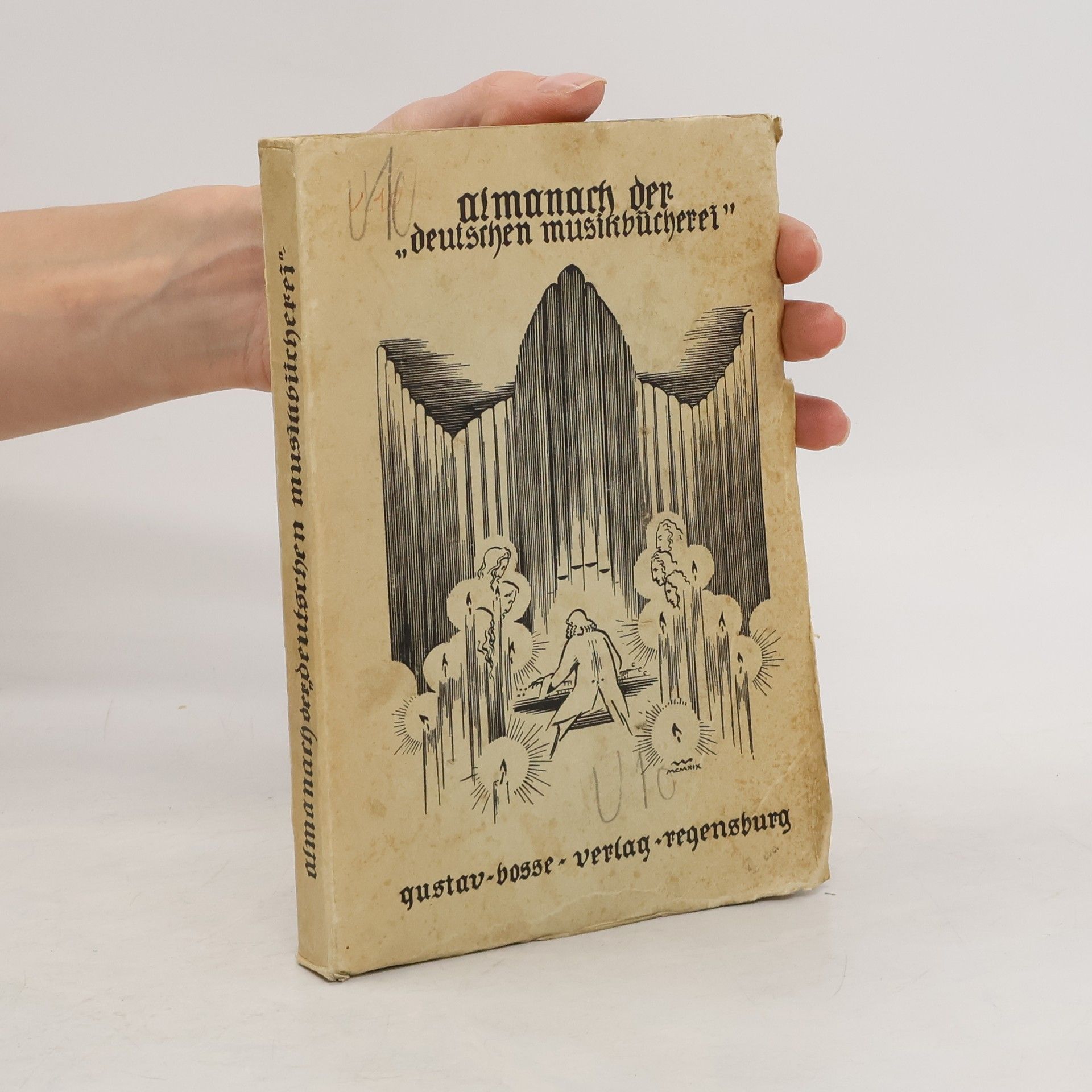 Gustav Bosse Almanach der deutschen Musikbücherei auf das Jahr 1923