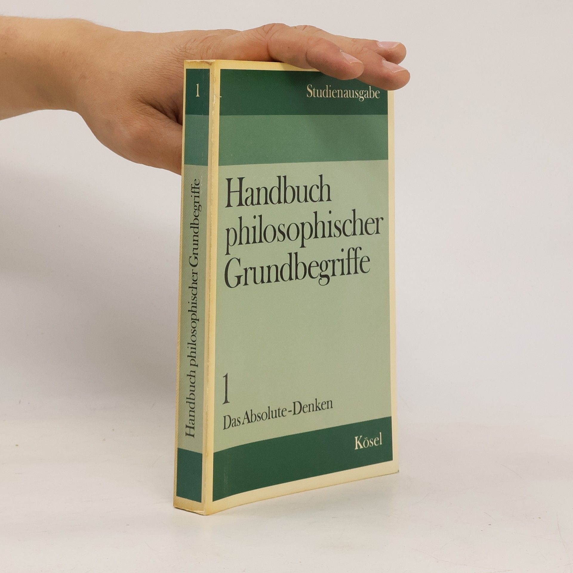 Hermann Krings Handbuch philosophischer Grundbegriffe 1
