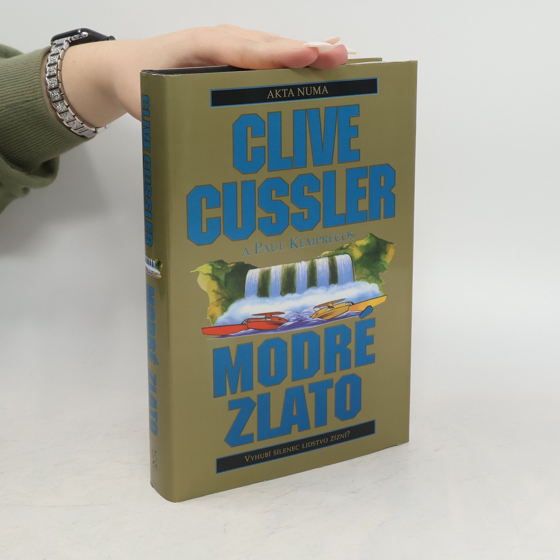 Clive Cussler Modré zlato