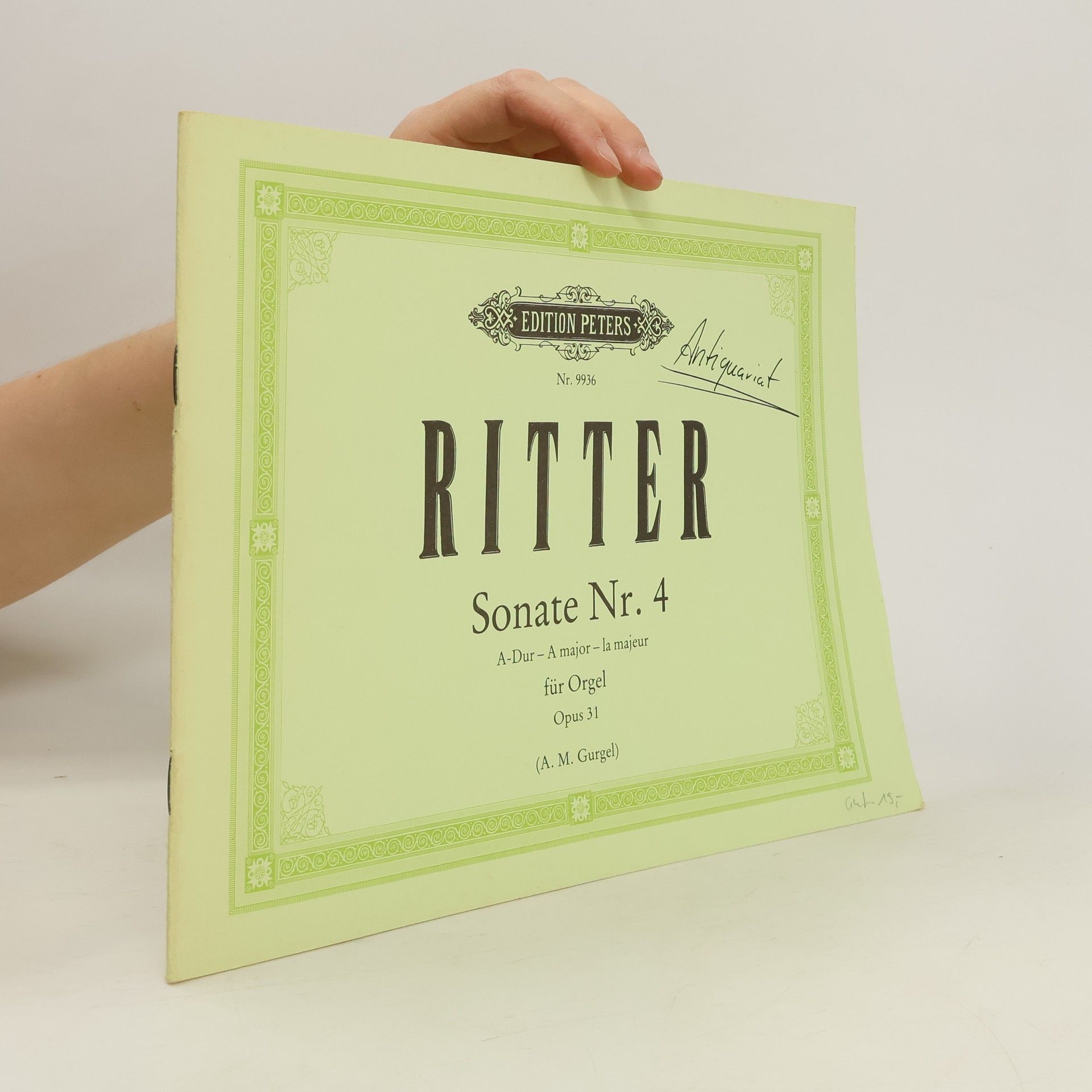 AA.VV. Ritter Sonate nr. 4