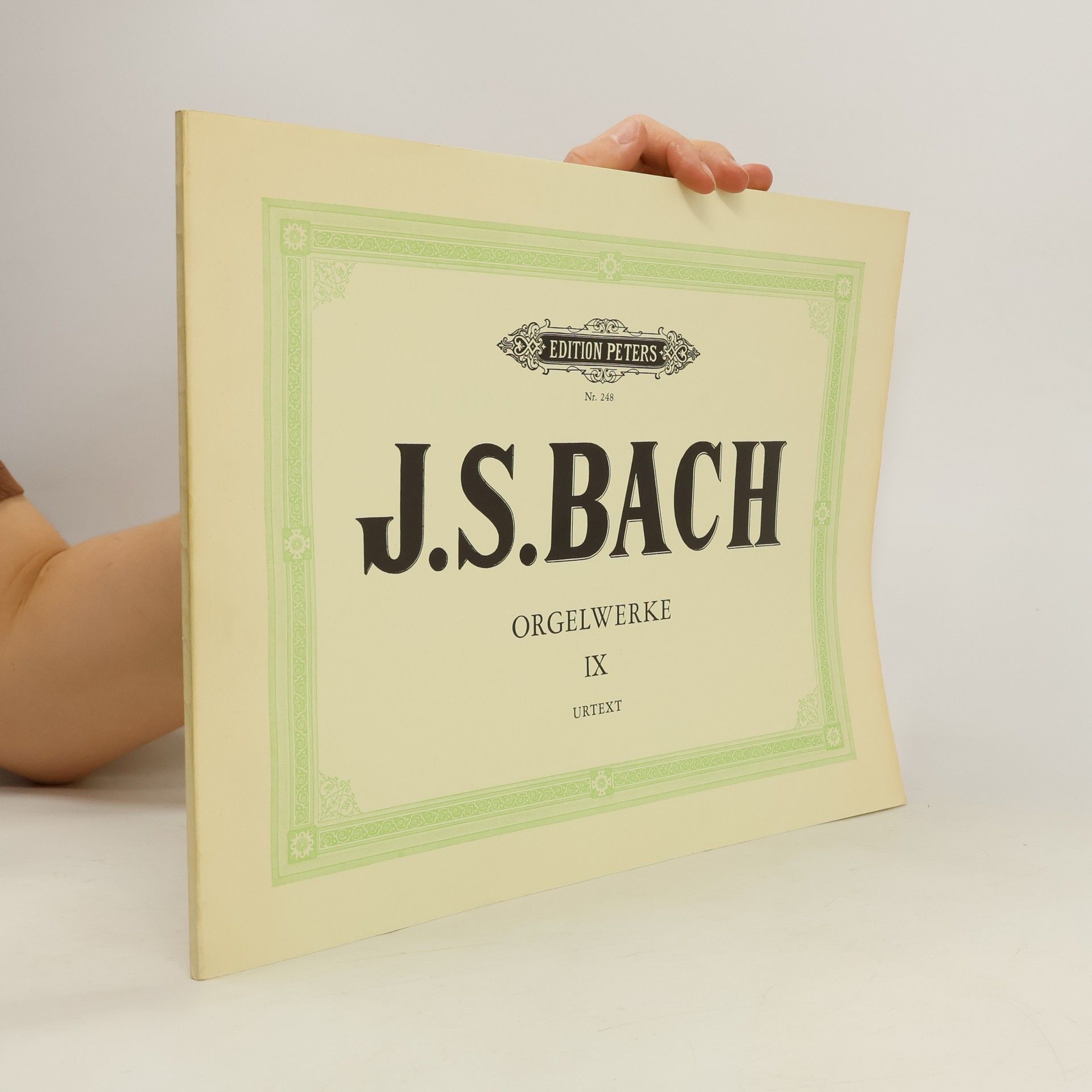 Johann Sebastian Bach J. S. Bach Orgelwerke IX.