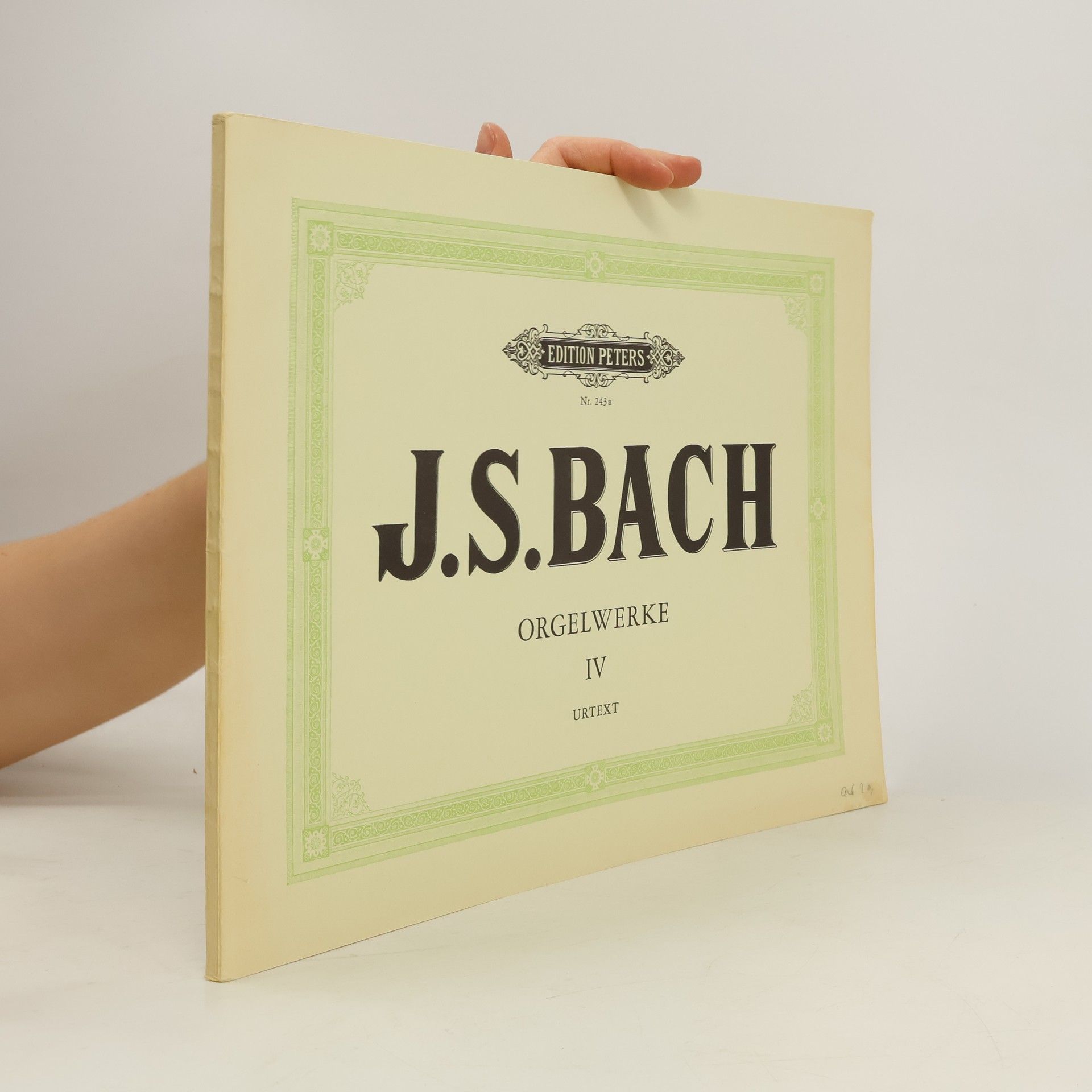 Johann Sebastian Bach J. S. Bach. Orgelwerke IV