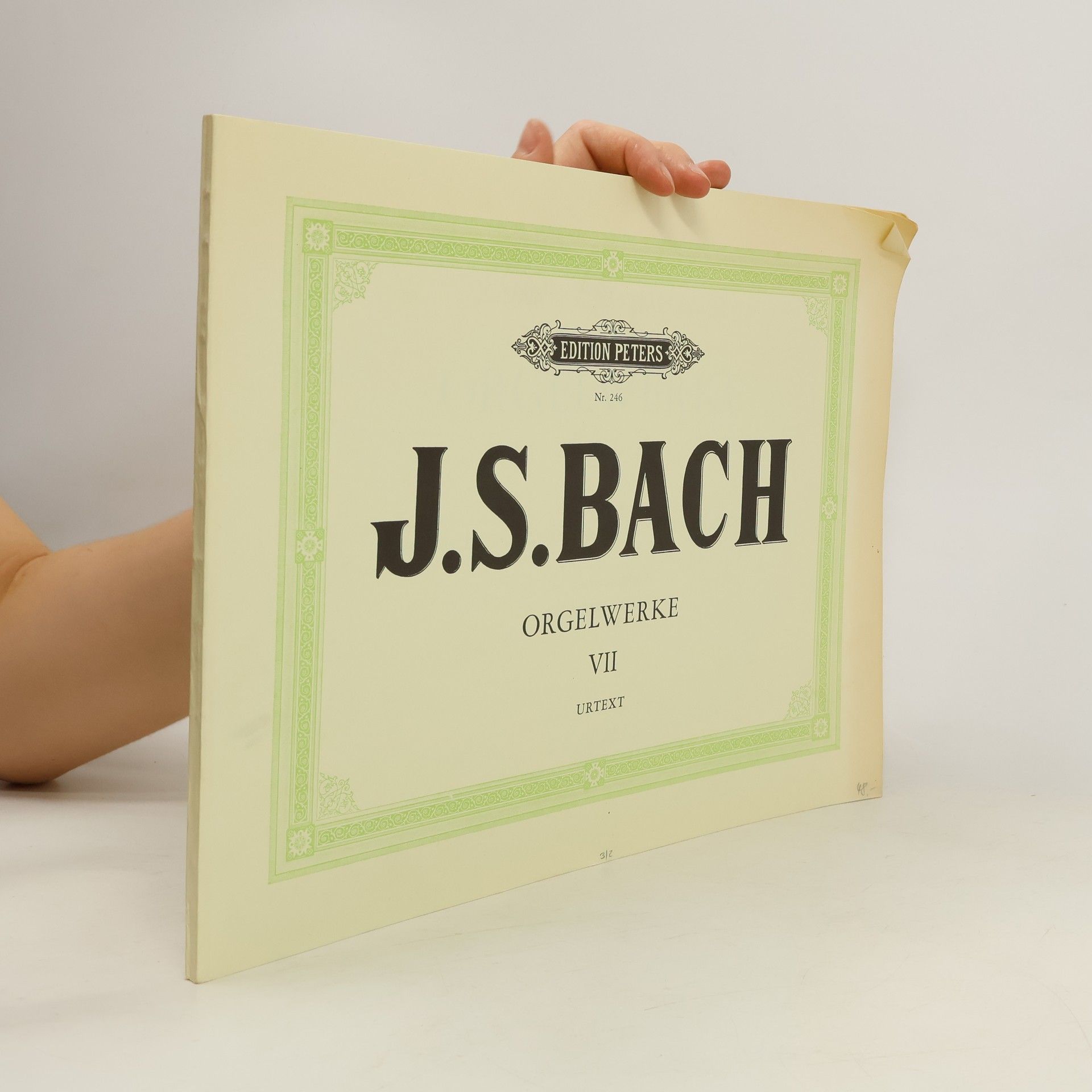 Johann Sebastian Bach J. S. Bach. Orgelwerke VII