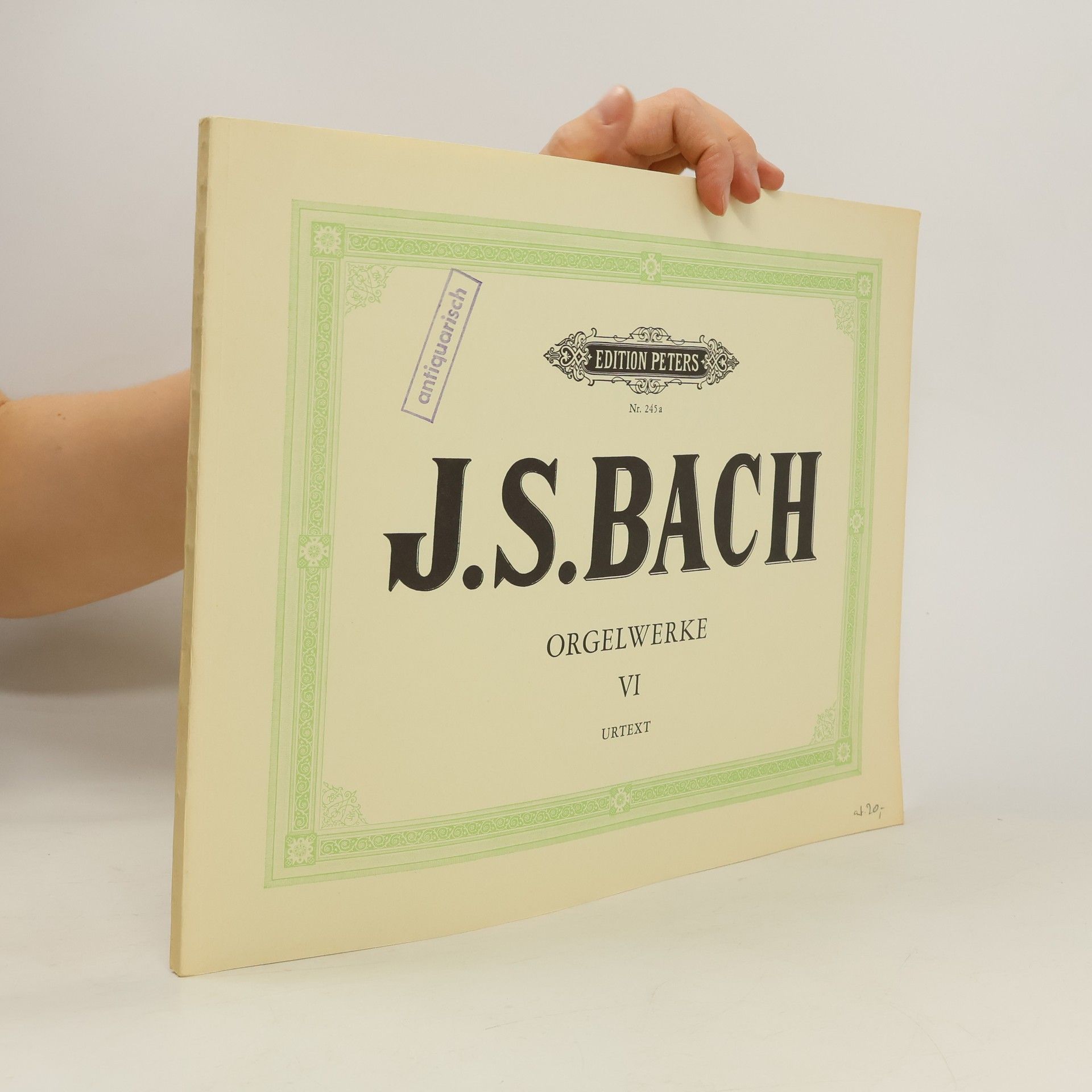 Johann Sebastian Bach Johann Sebastian Bach: Orgelwerke VI.