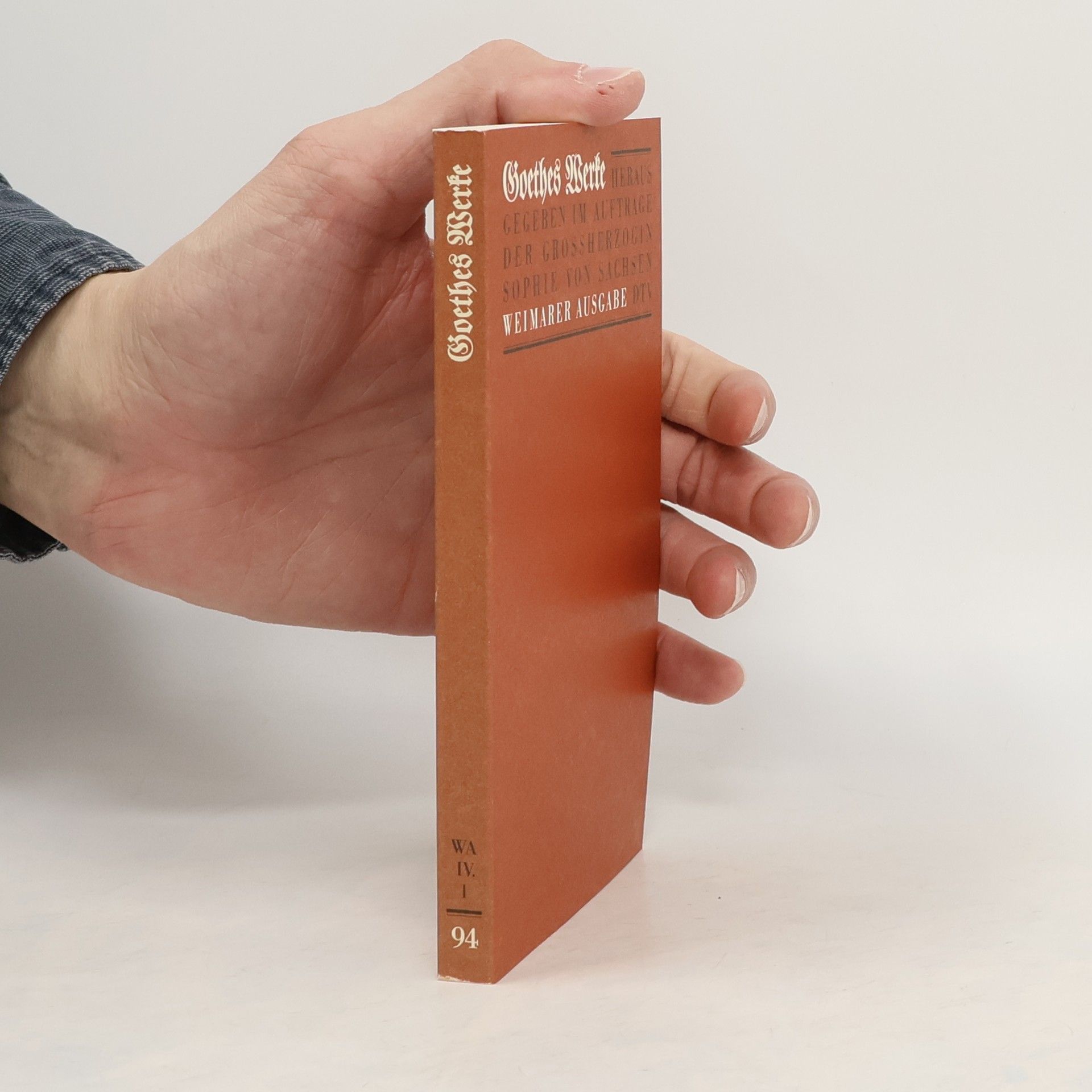 Johann Wolfgang von Goethe Goethes Werke 94