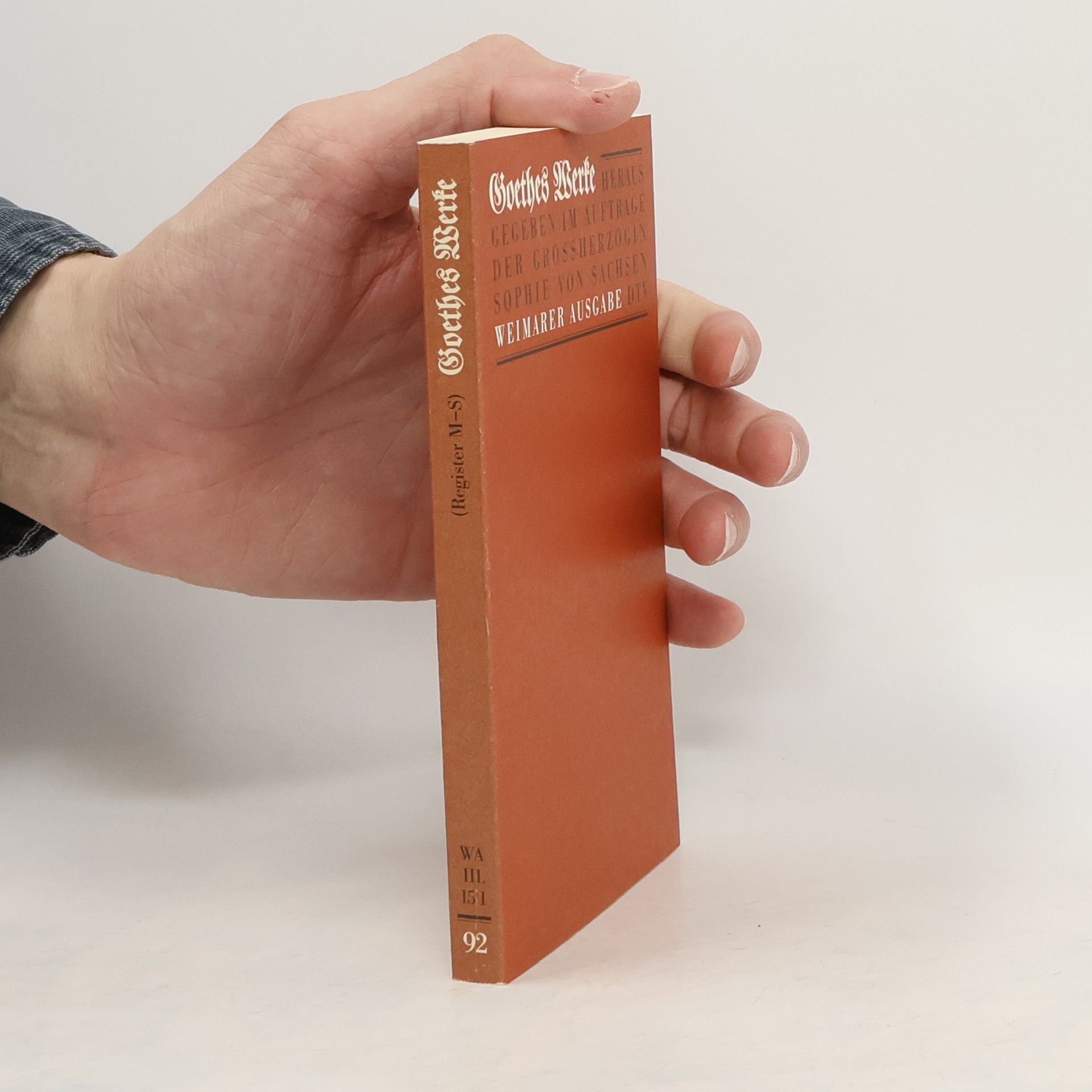 Johann Wolfgang von Goethe Goethes Werke 92