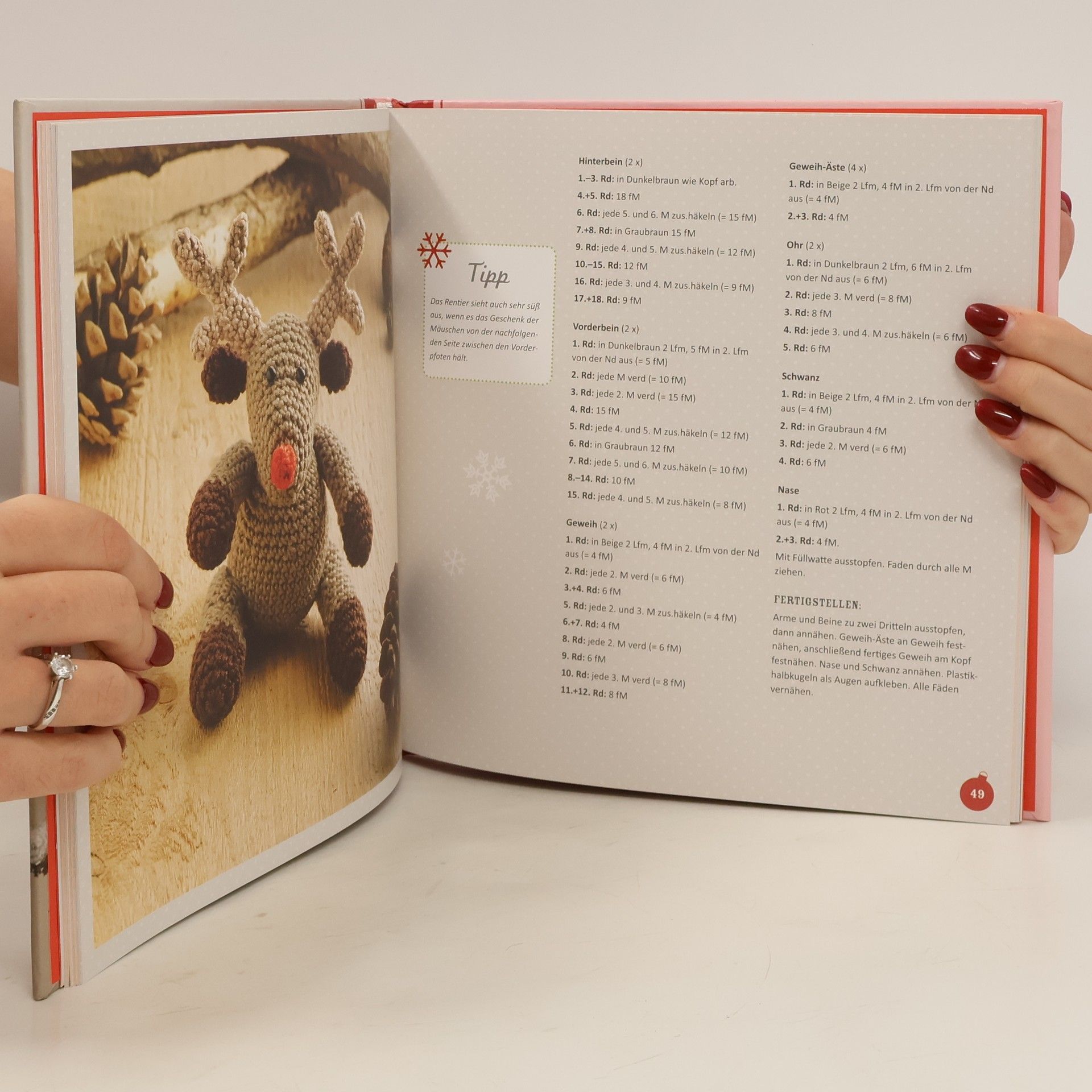 Sam Lavender Das Weihnachtshäkelbuch