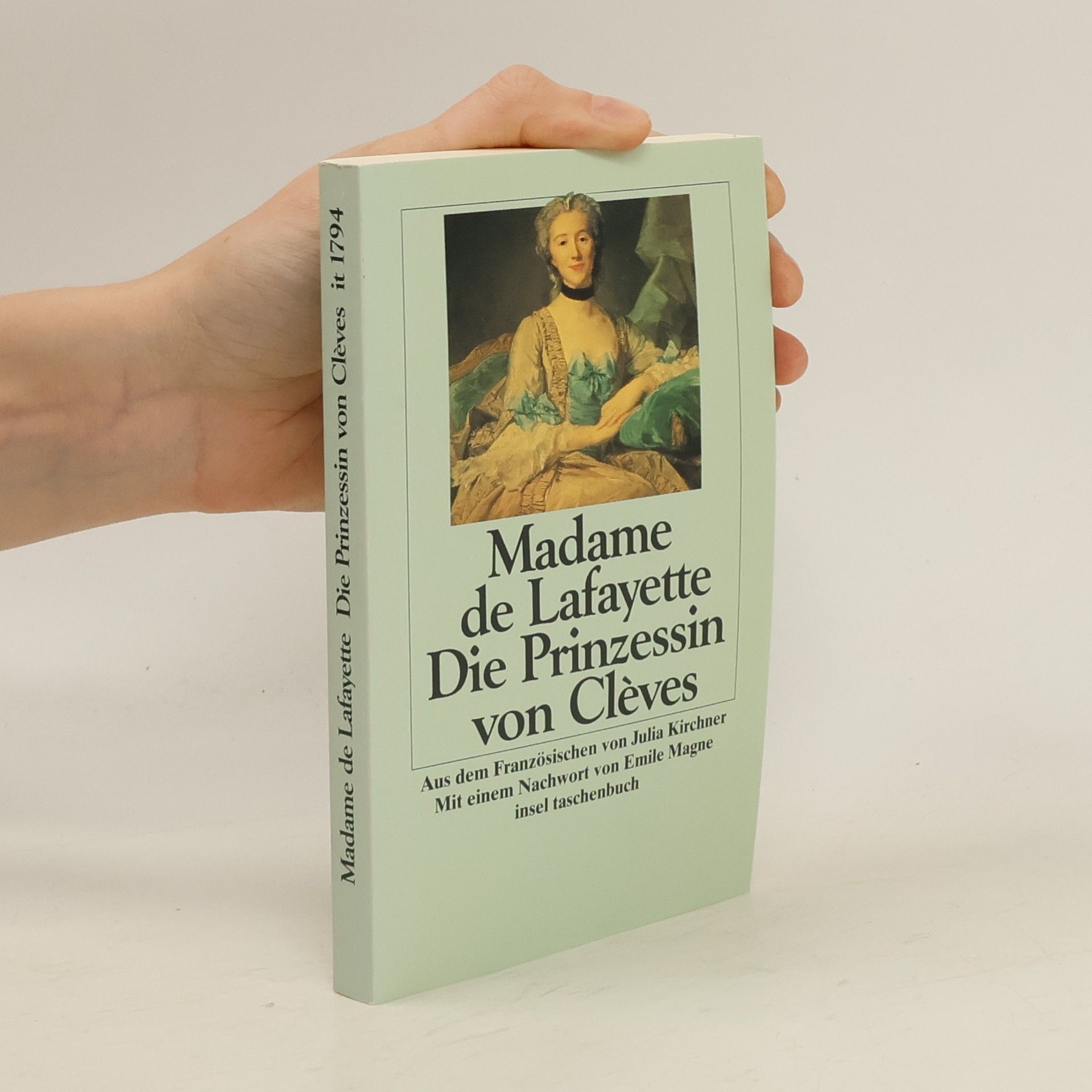 Marie De La Fayette Die Prinzessin von Cleves. Roman. Nachw. v. Emile Magne