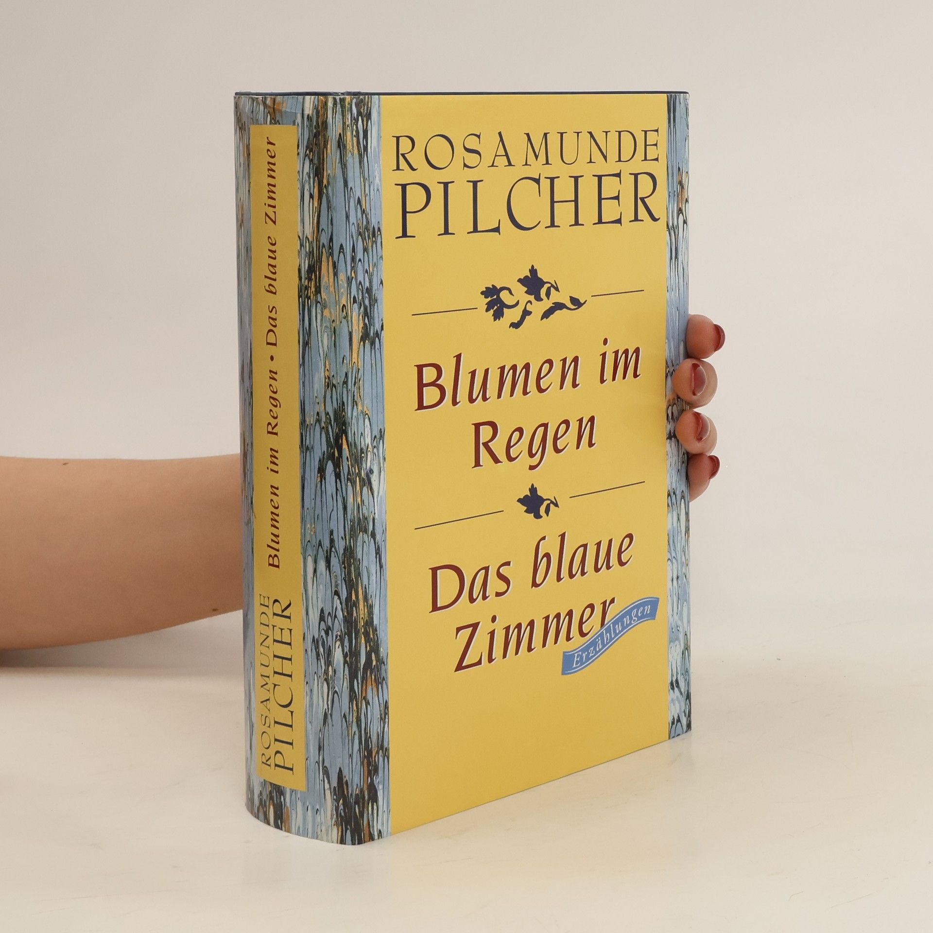 Rosamunde Pilcher Blumen in Regen. Das blaue Zimmer