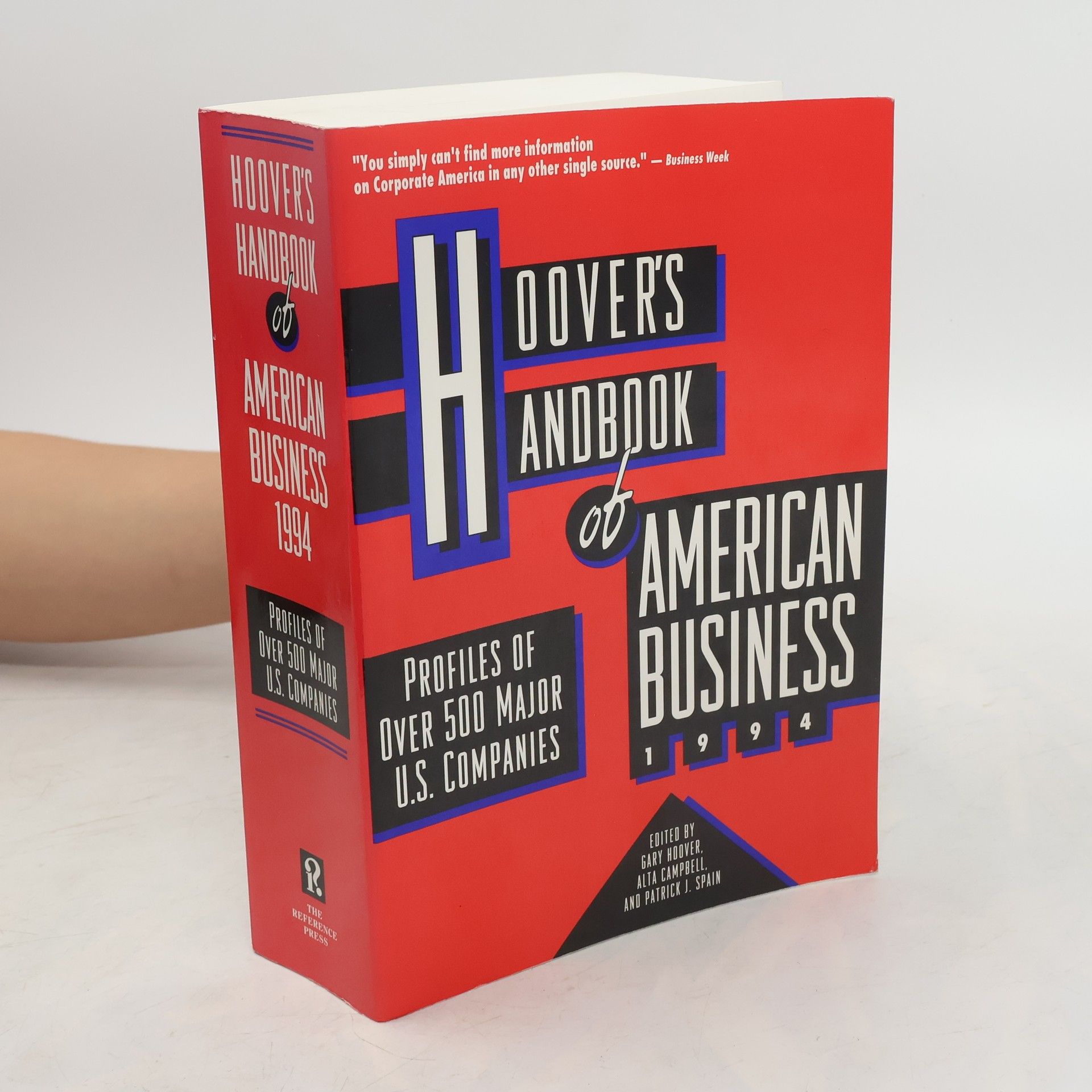 Gary Hoover Hoover's Handbook of American Business 1994