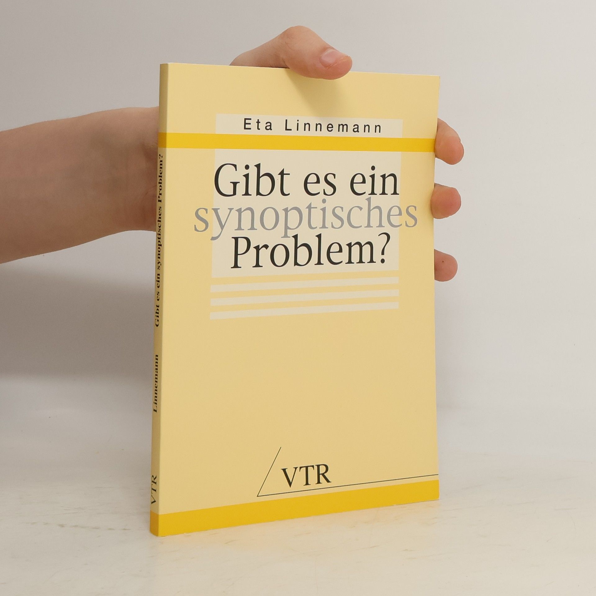 Eta Linnemann Gibt es ein synoptisches Problem?