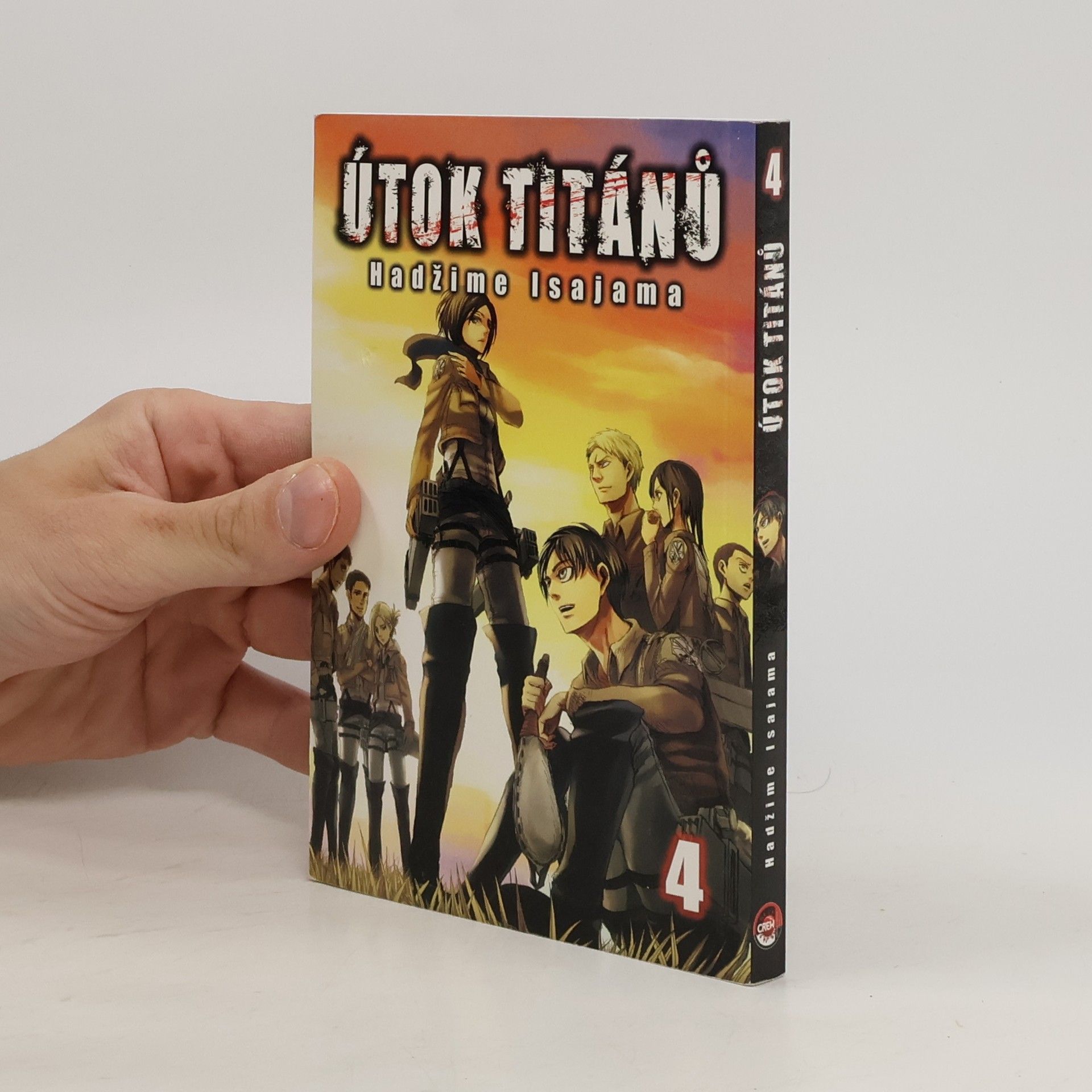 Hajime Isayama Útok titánů. 4