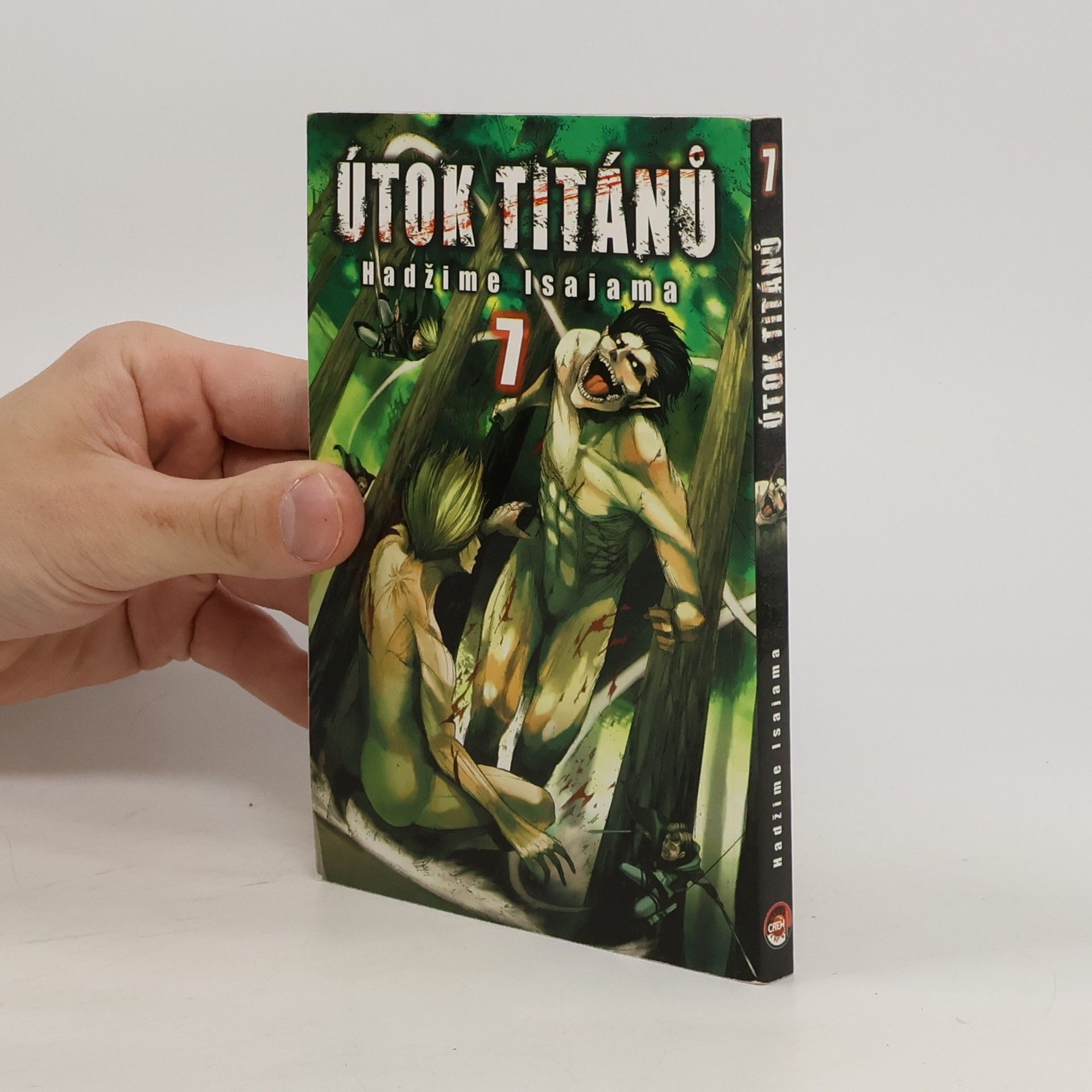 Hadžime Isajama Útok titánů. 7