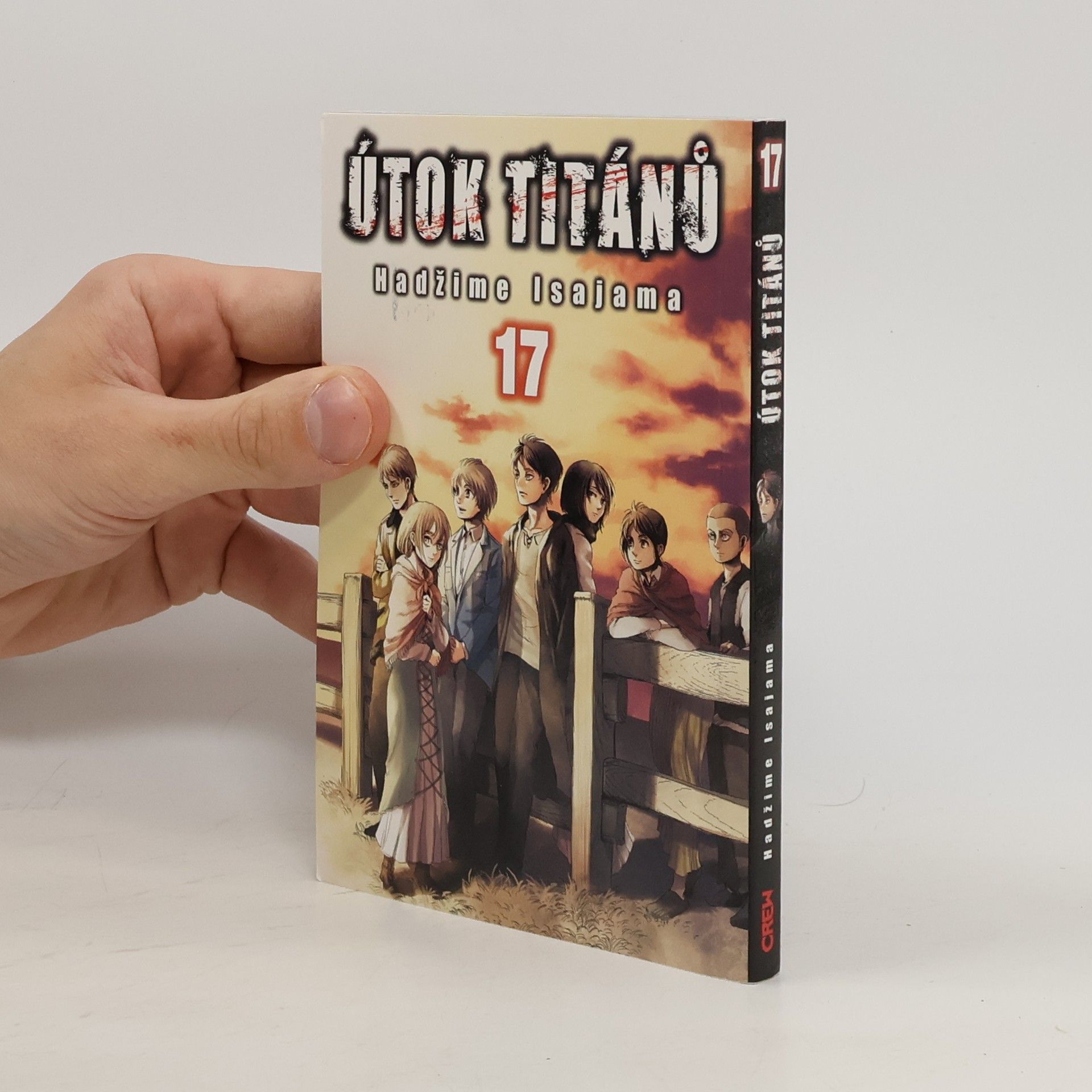 Hajime Isayama Útok titánů 17