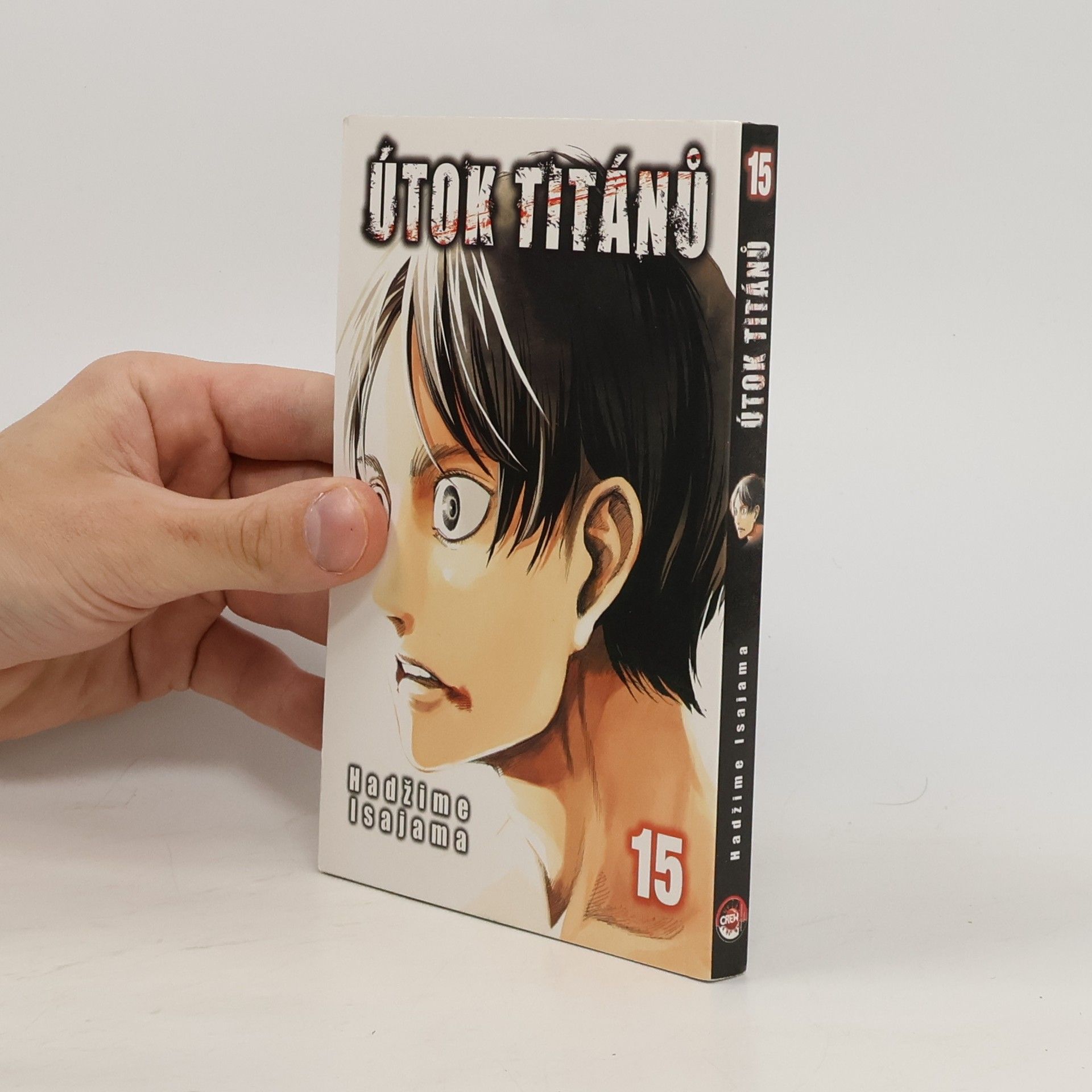 Hajime Isayama Útok titánů 15