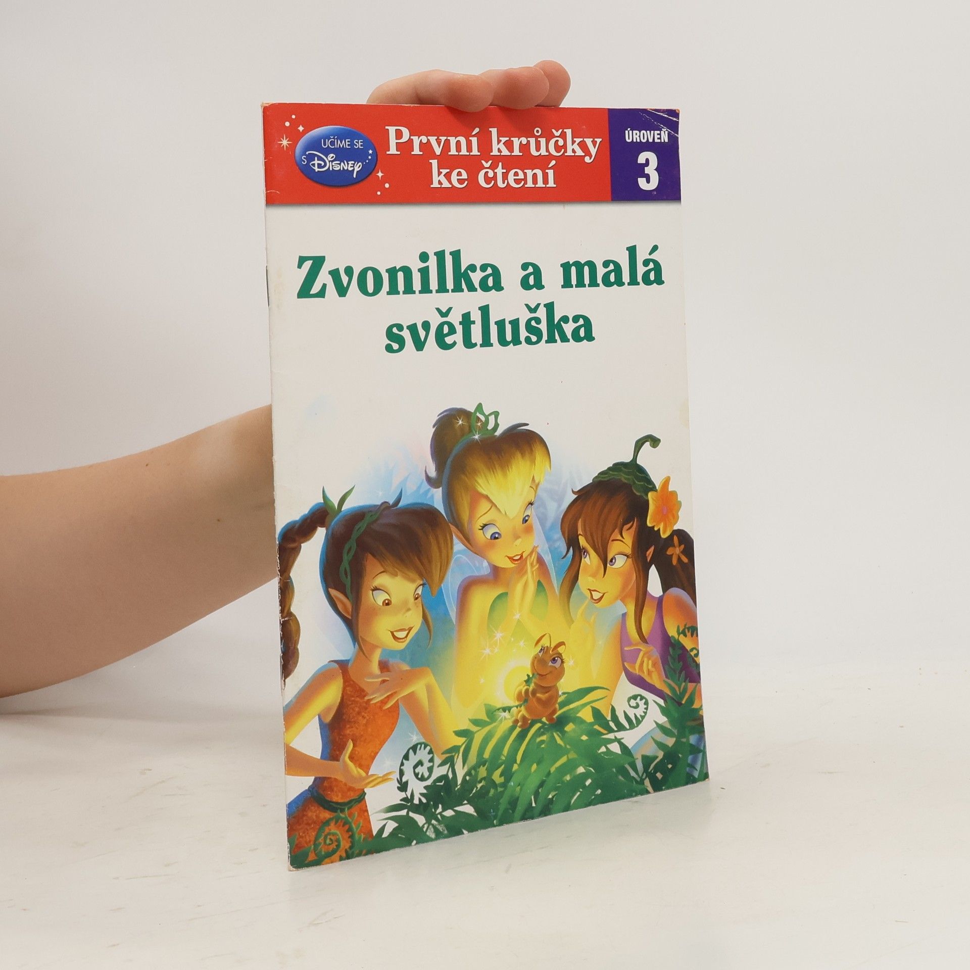 Walt Disney Učíme se - První krůčky ke čtení - Zvonilka a malá světluška