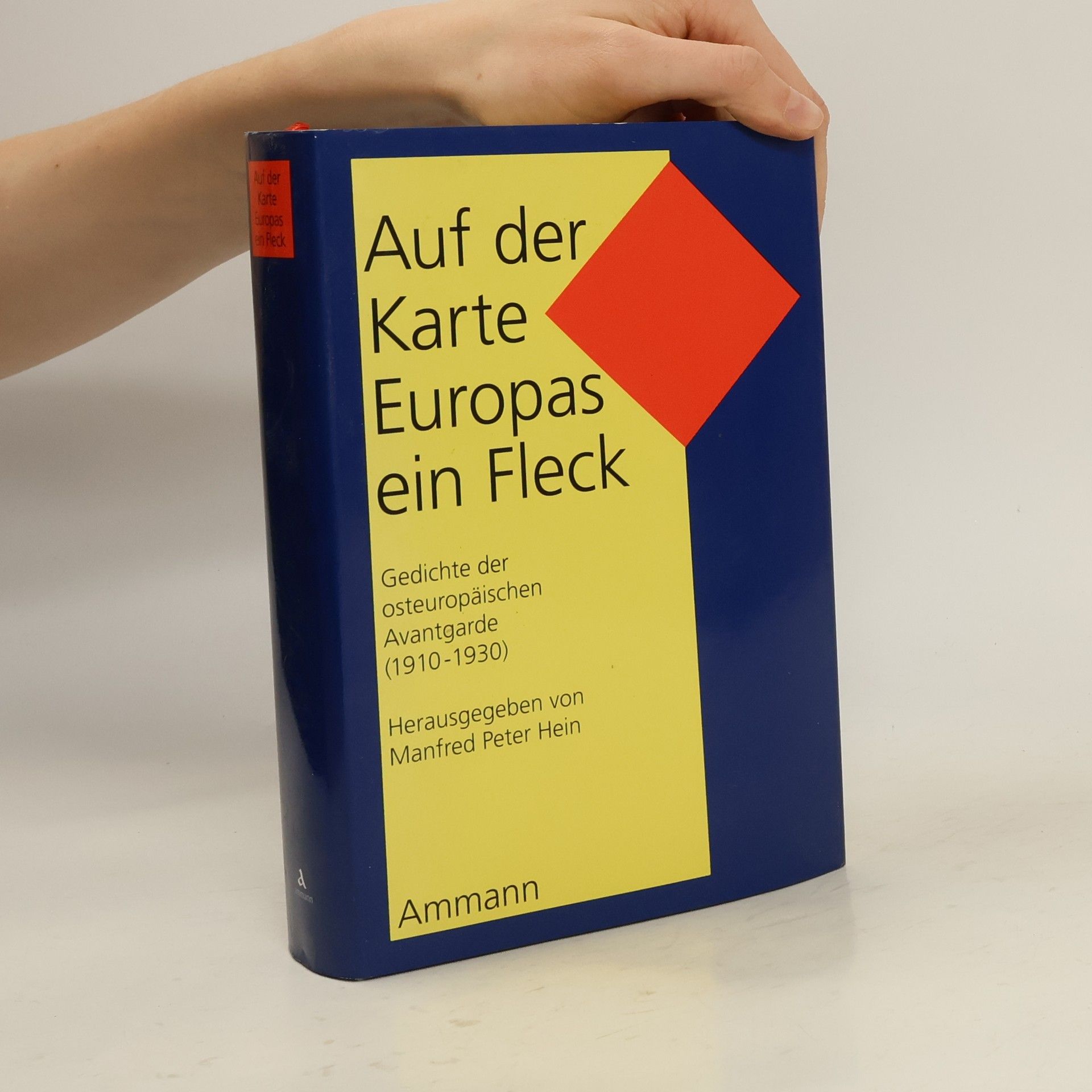 Manfred Peter Hein Auf der Karte Europas ein Fleck. Eine Anthologie der osteuropäischen Avantgarde 1910-1930. Mehrsprachig