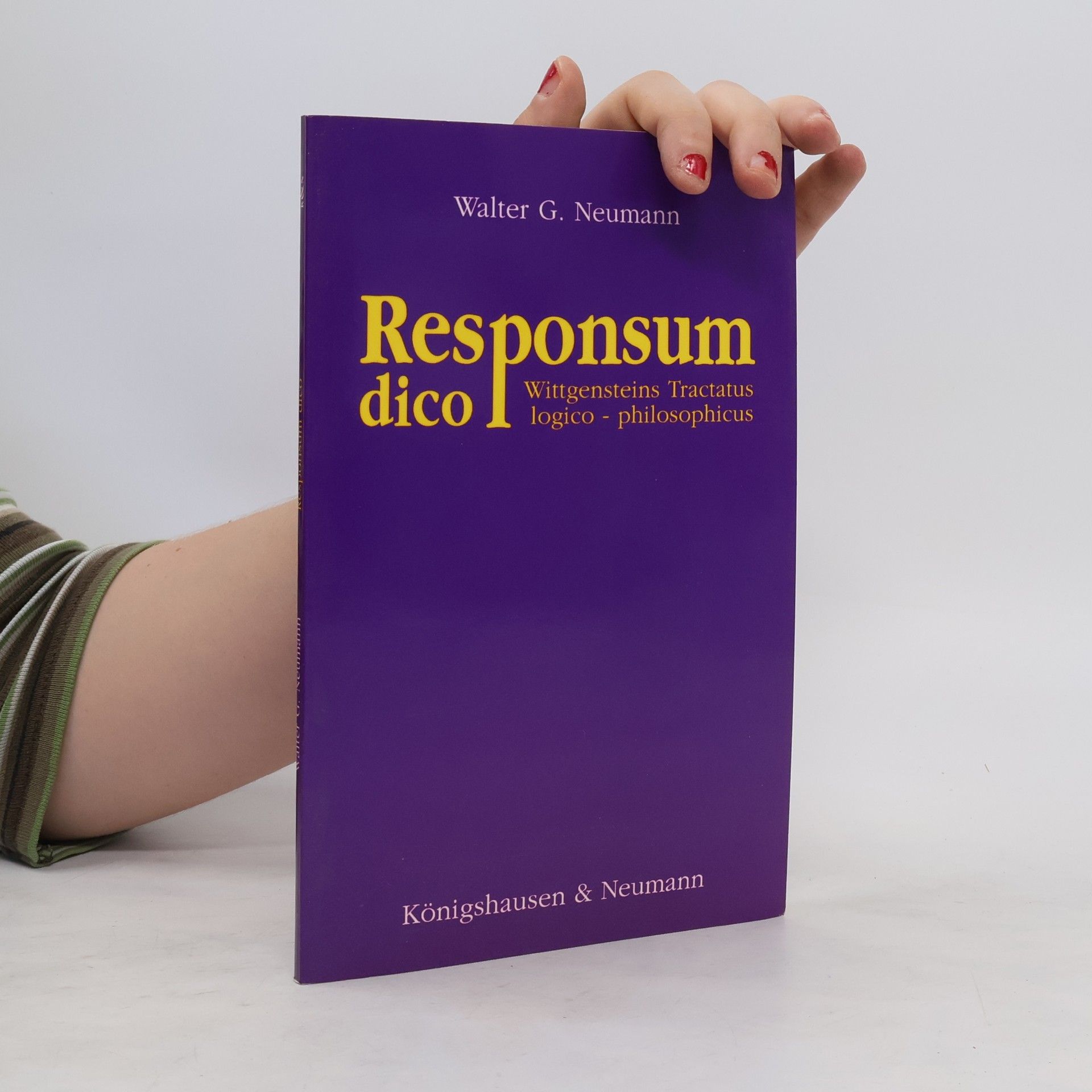 Walter G. Neumann Responsum dico