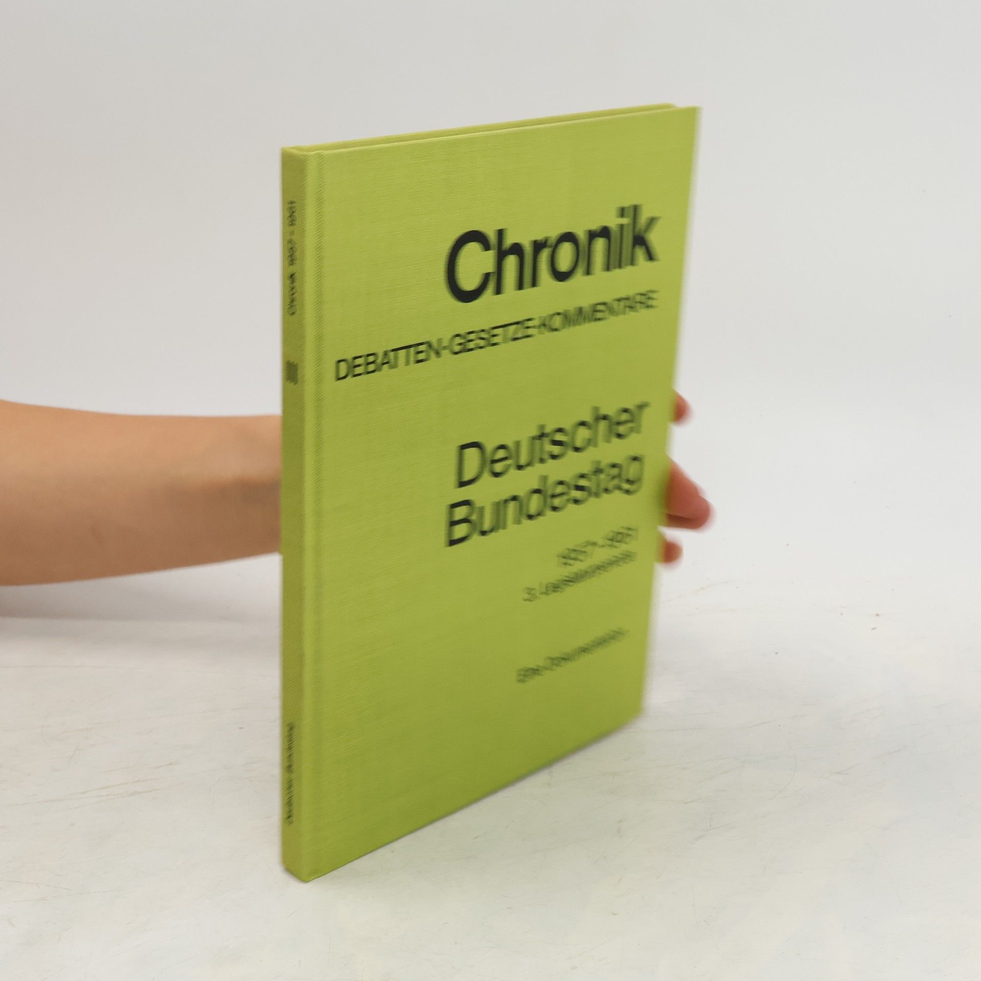 Autores varios Chronik V. Deutscher Bundestag