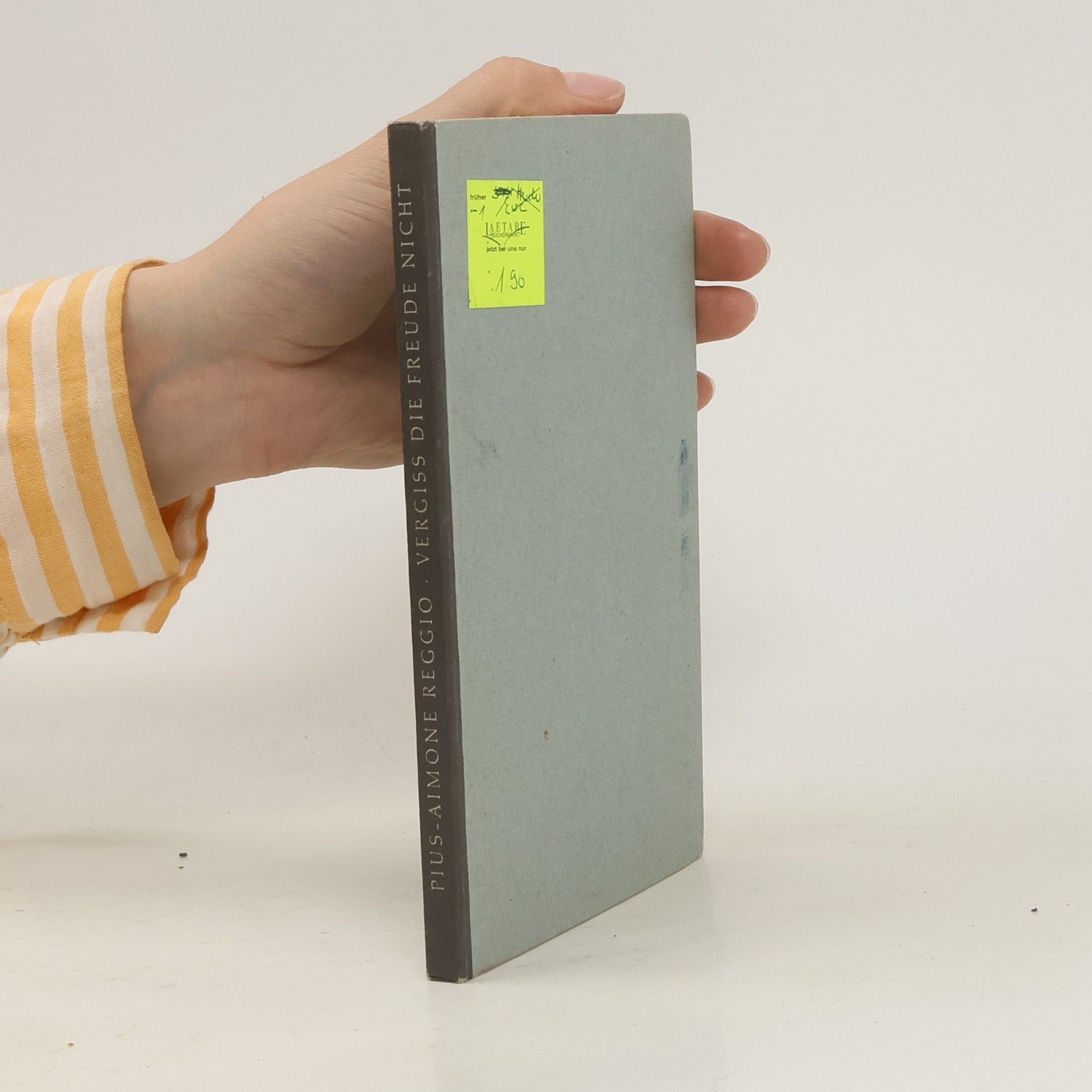 Pius-Aimone Reggio Vergiss die Freude nicht