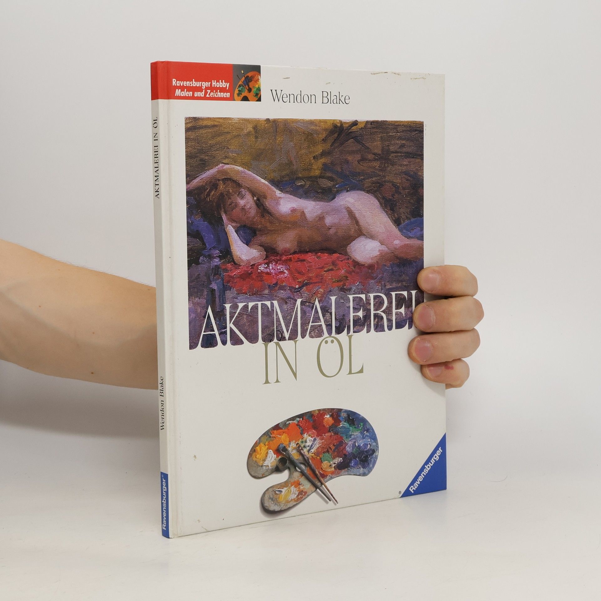 Wendon Blake Aktmalerei in Öl