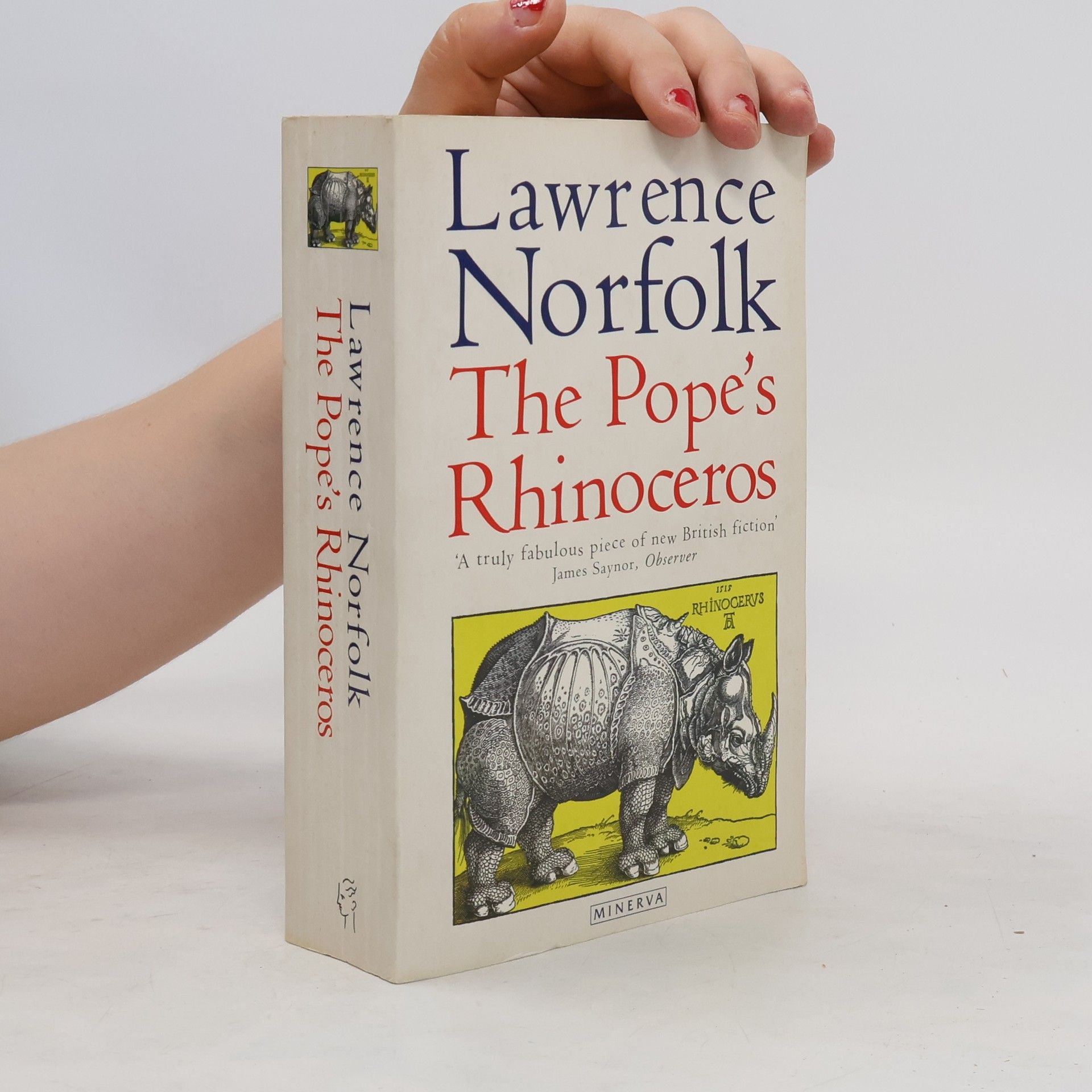 Lawrence Norfolk The pope's rhinoceros