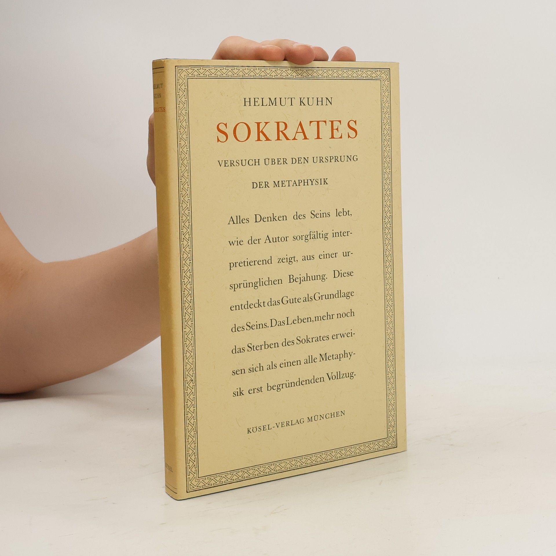 Helmut Kuhn Sokrates