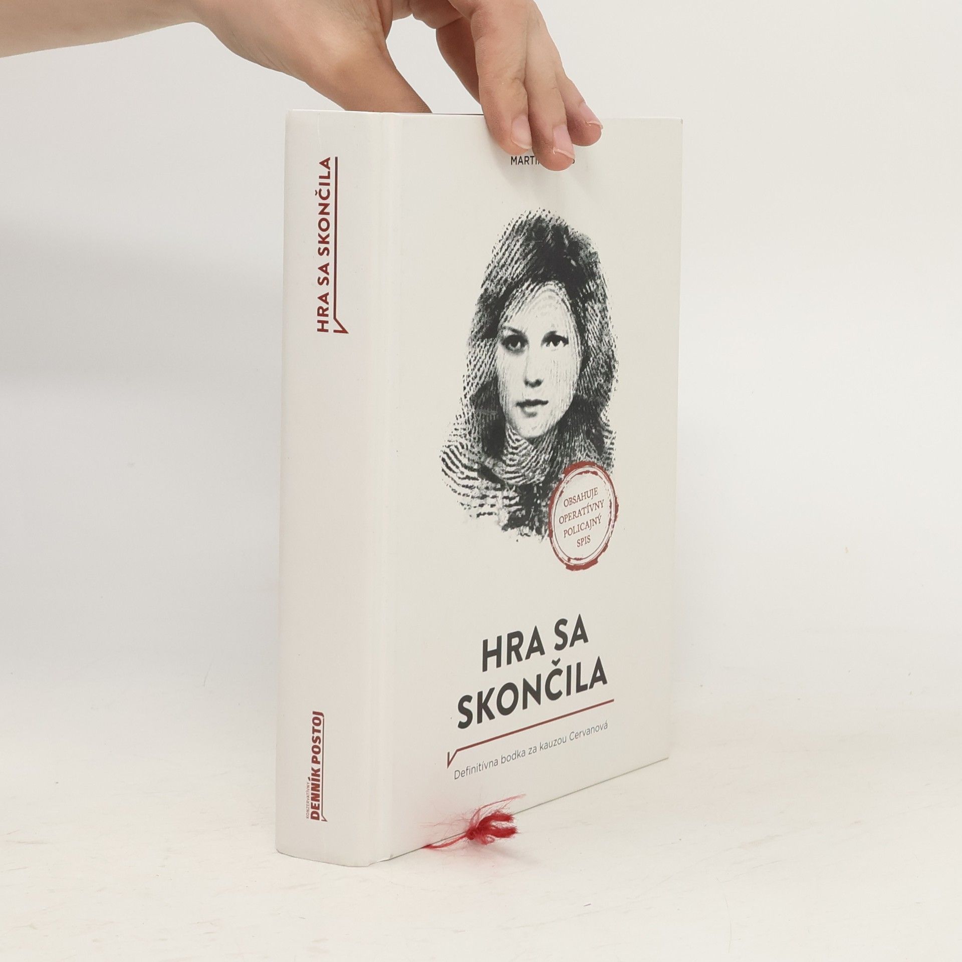 Martin Hanus Hra sa skončila : definitívna bodka za kauzou Cervanová