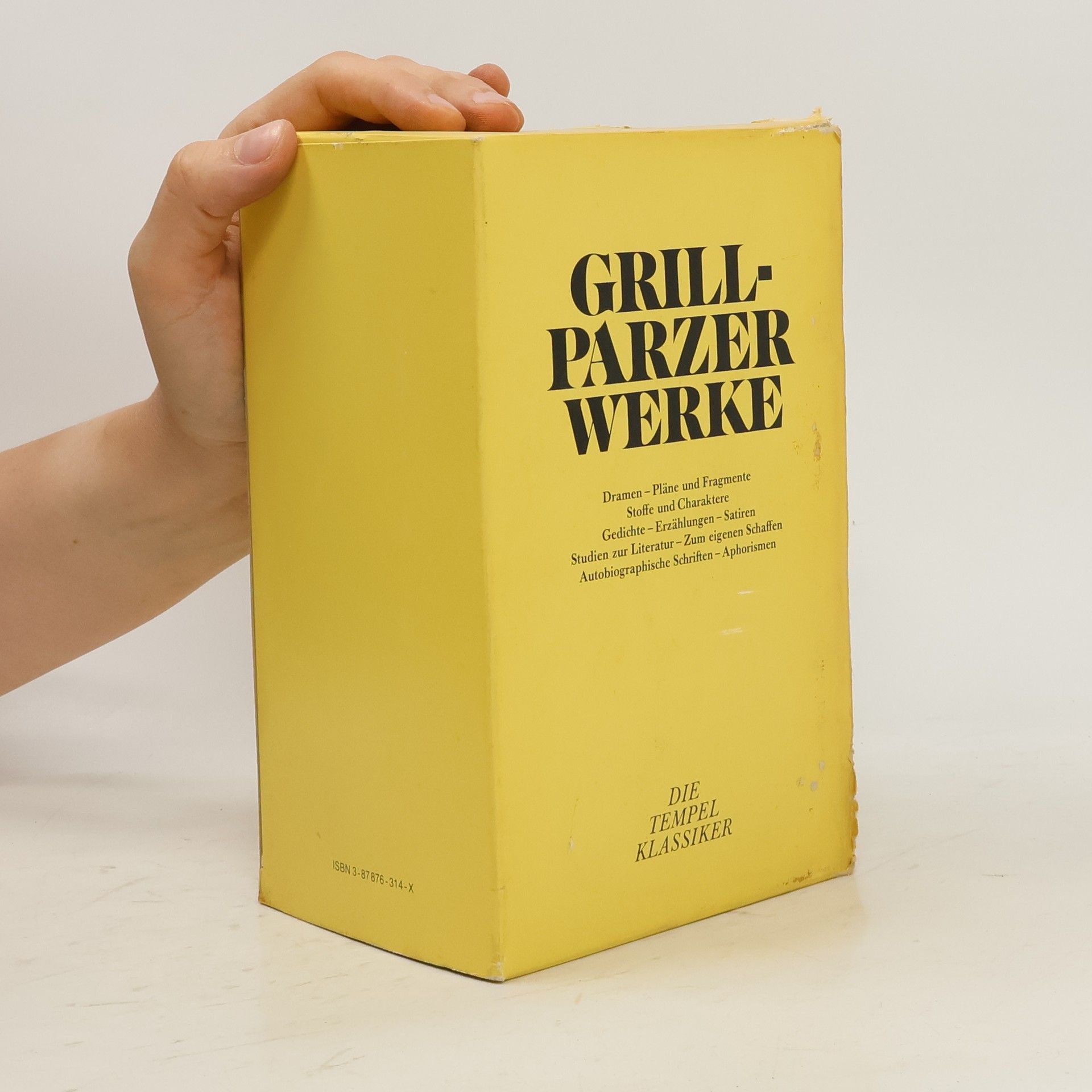 Franz Grillparzer Werke 1-2