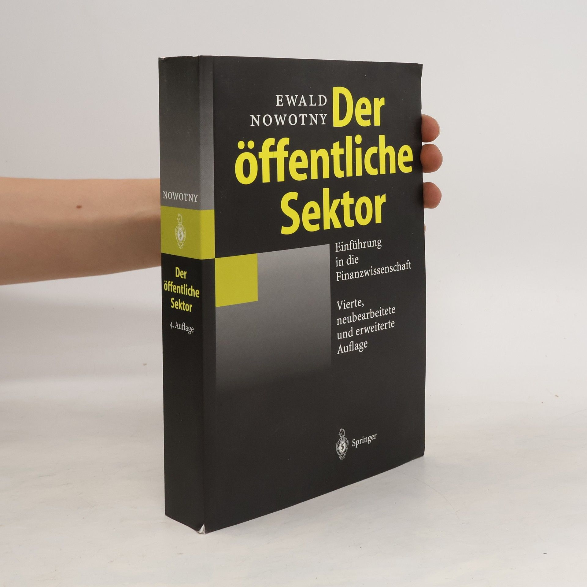 Ewald Nowotny Der öffentliche Sektor