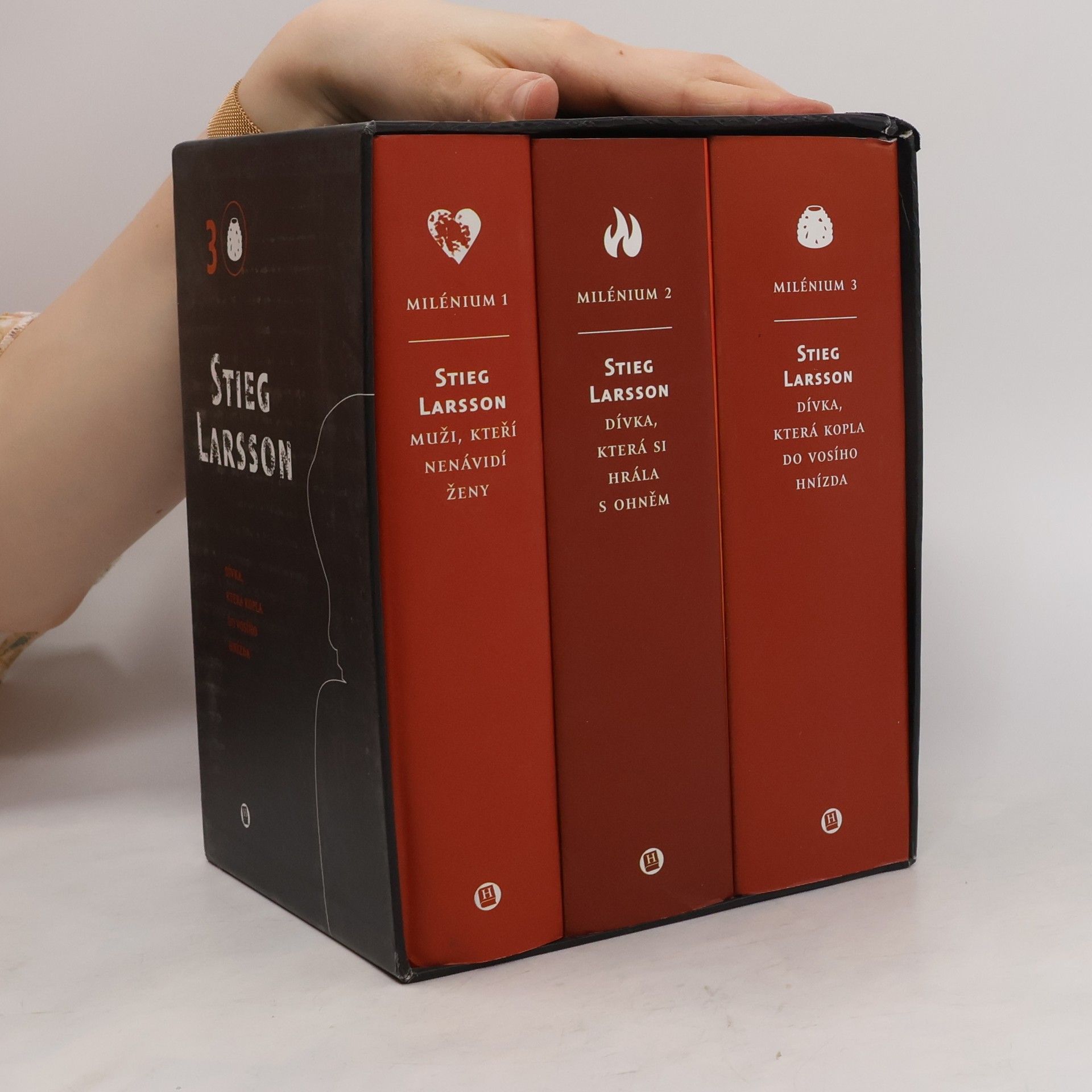 Stieg Larsson Milénium 1-3