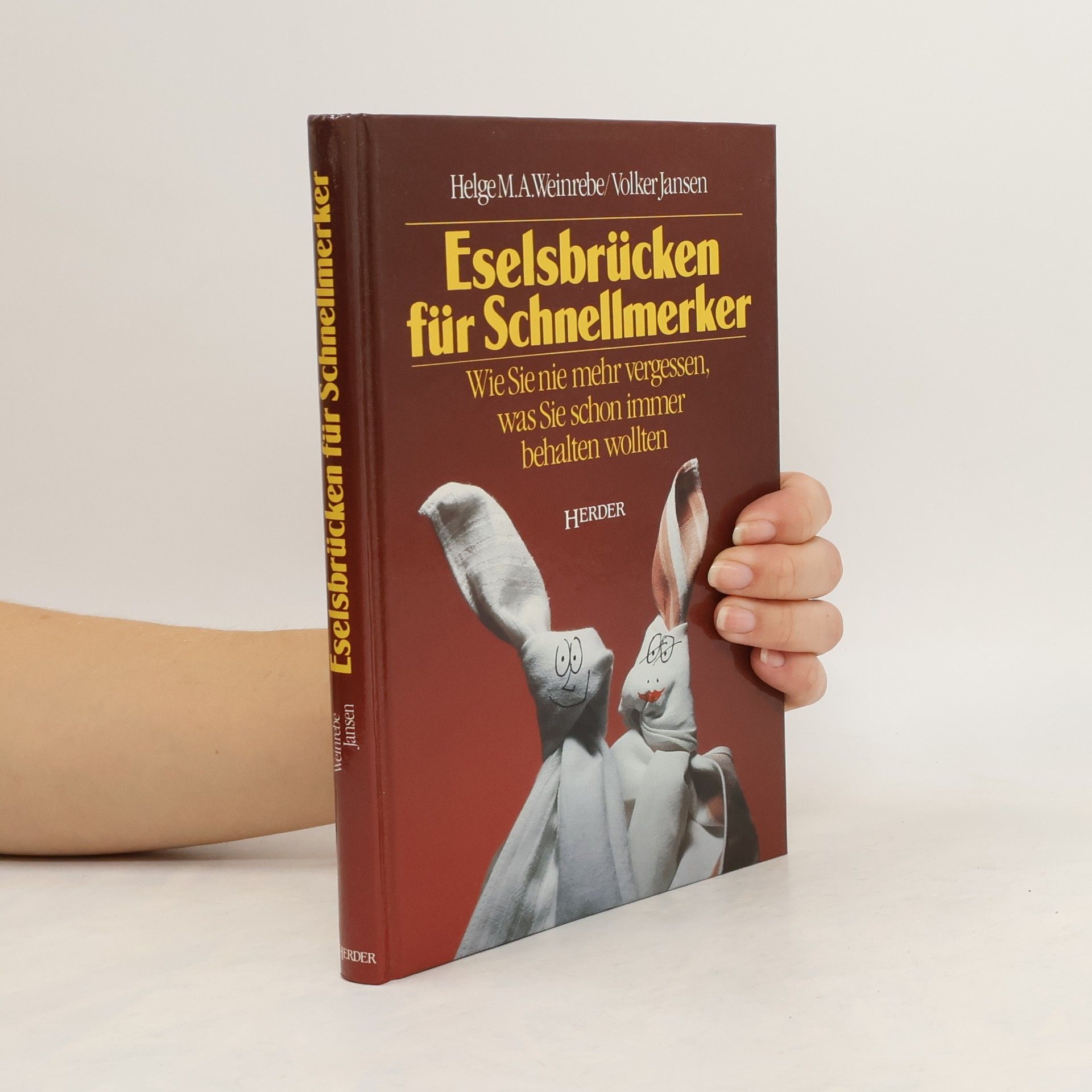 Helge Weinrebe Eselsbrücken für Schnellmerker