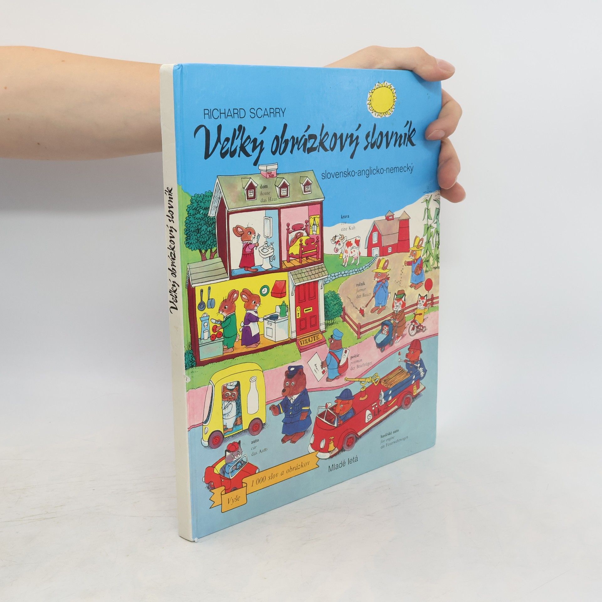Richard Scarry Veľký obrázkový slovník. Slovensko-anglicko-nemecký