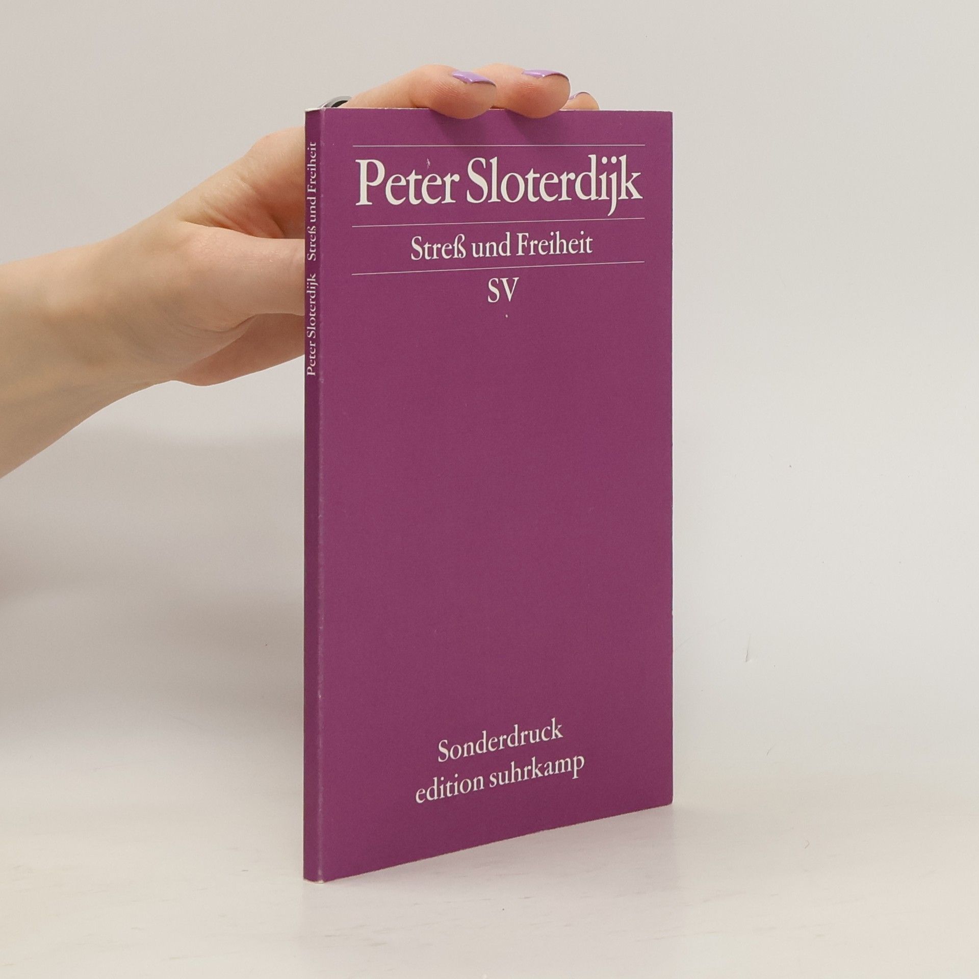 Peter Sloterdijk Streß und Freiheit