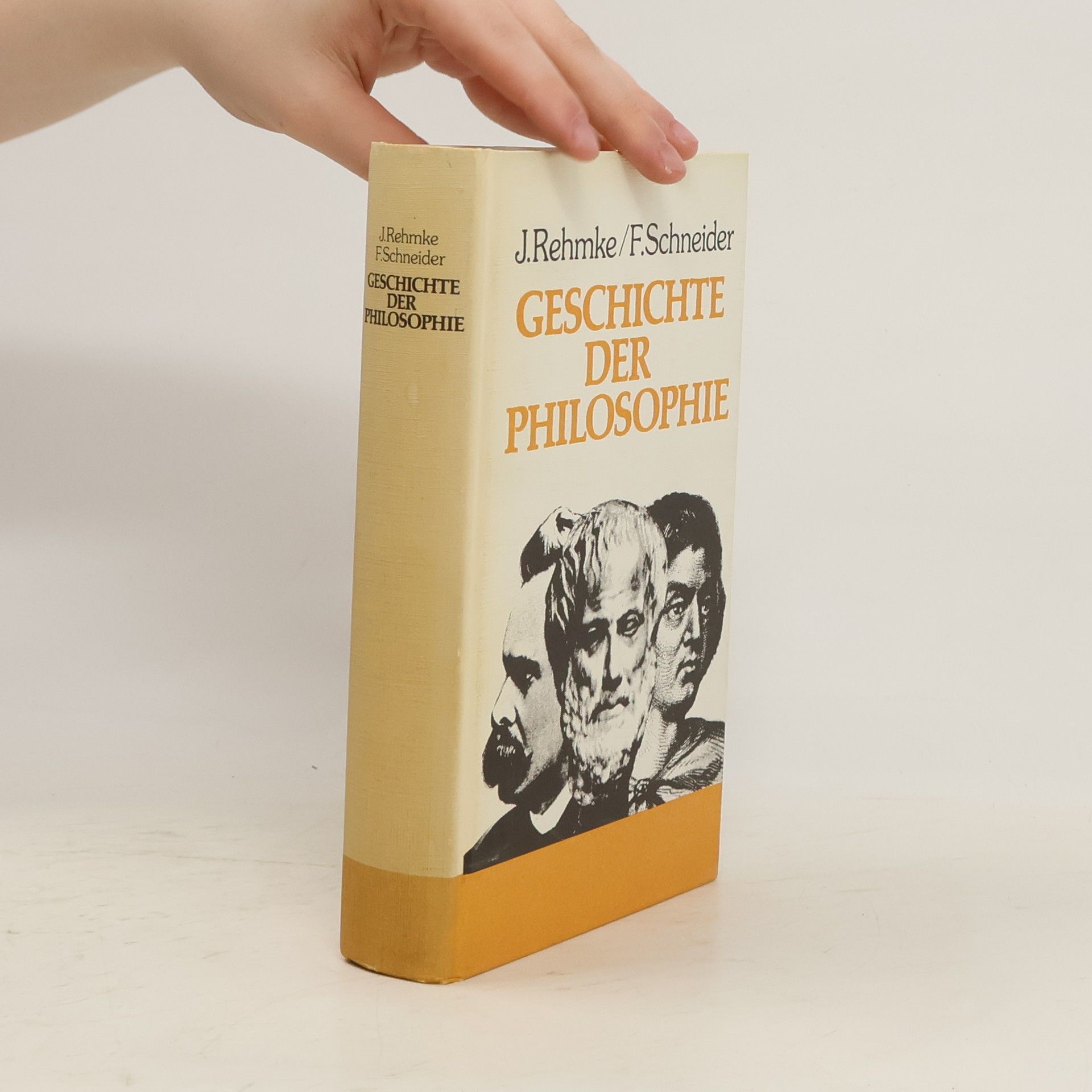 Johannes Rehmke Geschichte der Philosophie