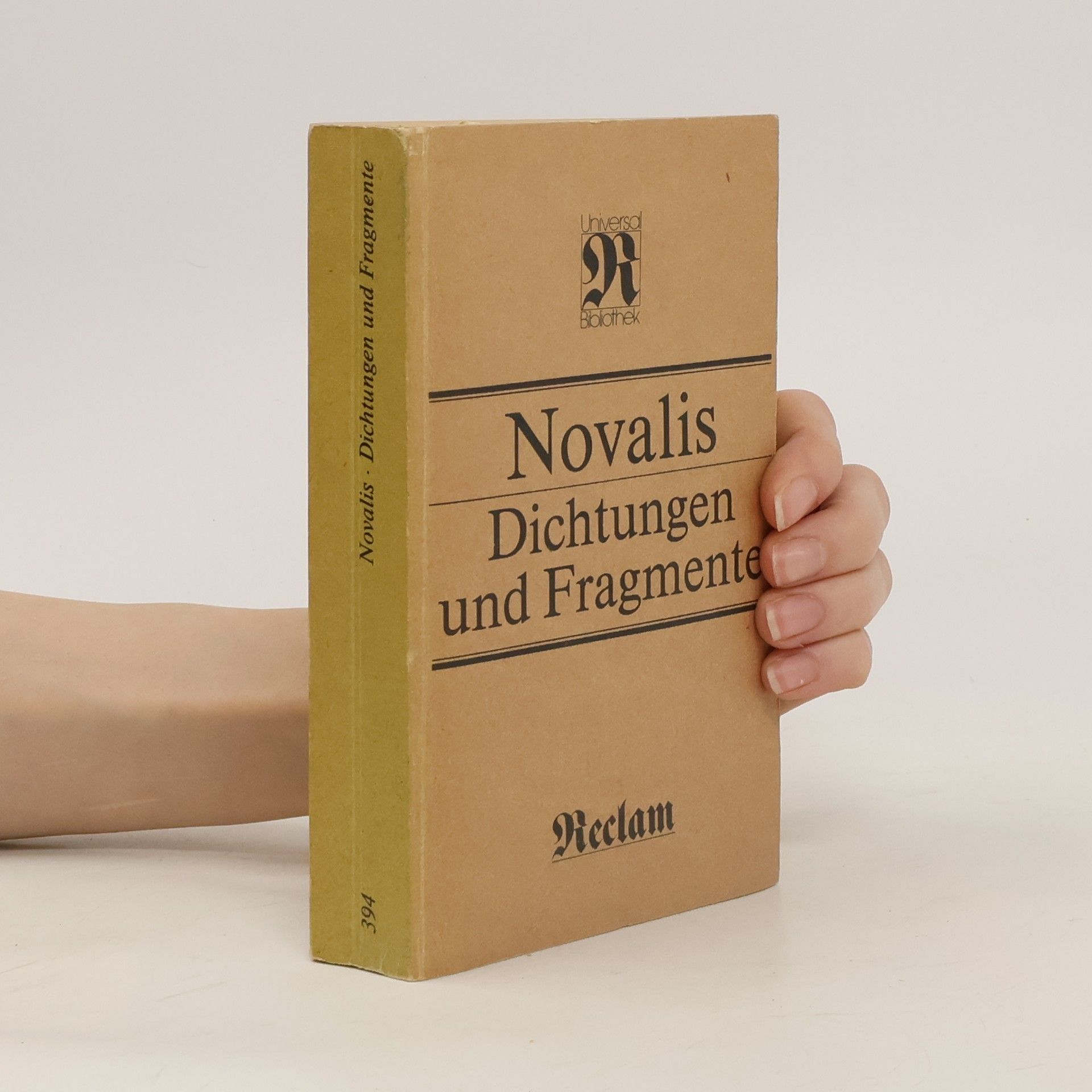 Novalis Dichtungen und Fragmente