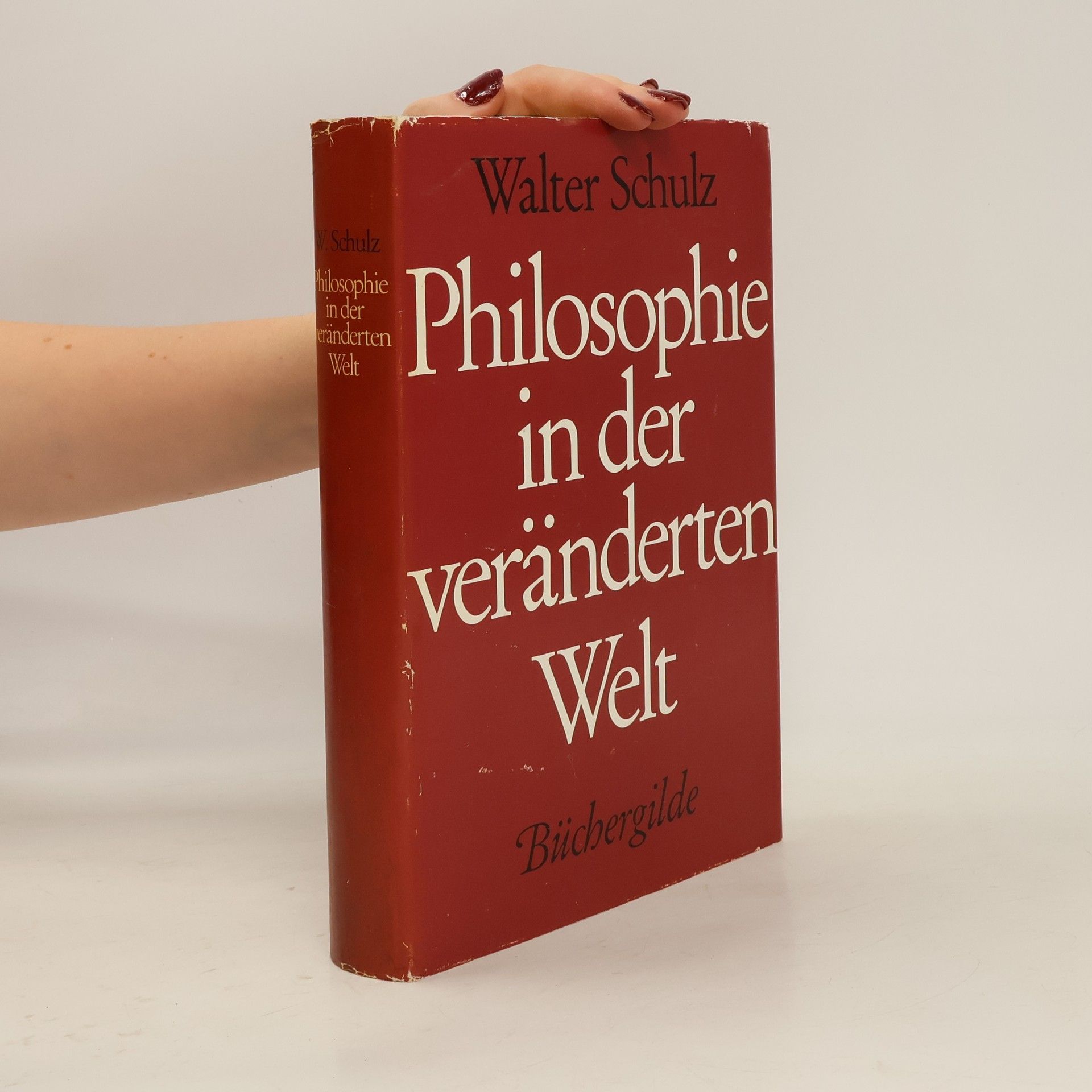 Walter Schulz Philosophie in der veränderten Welt